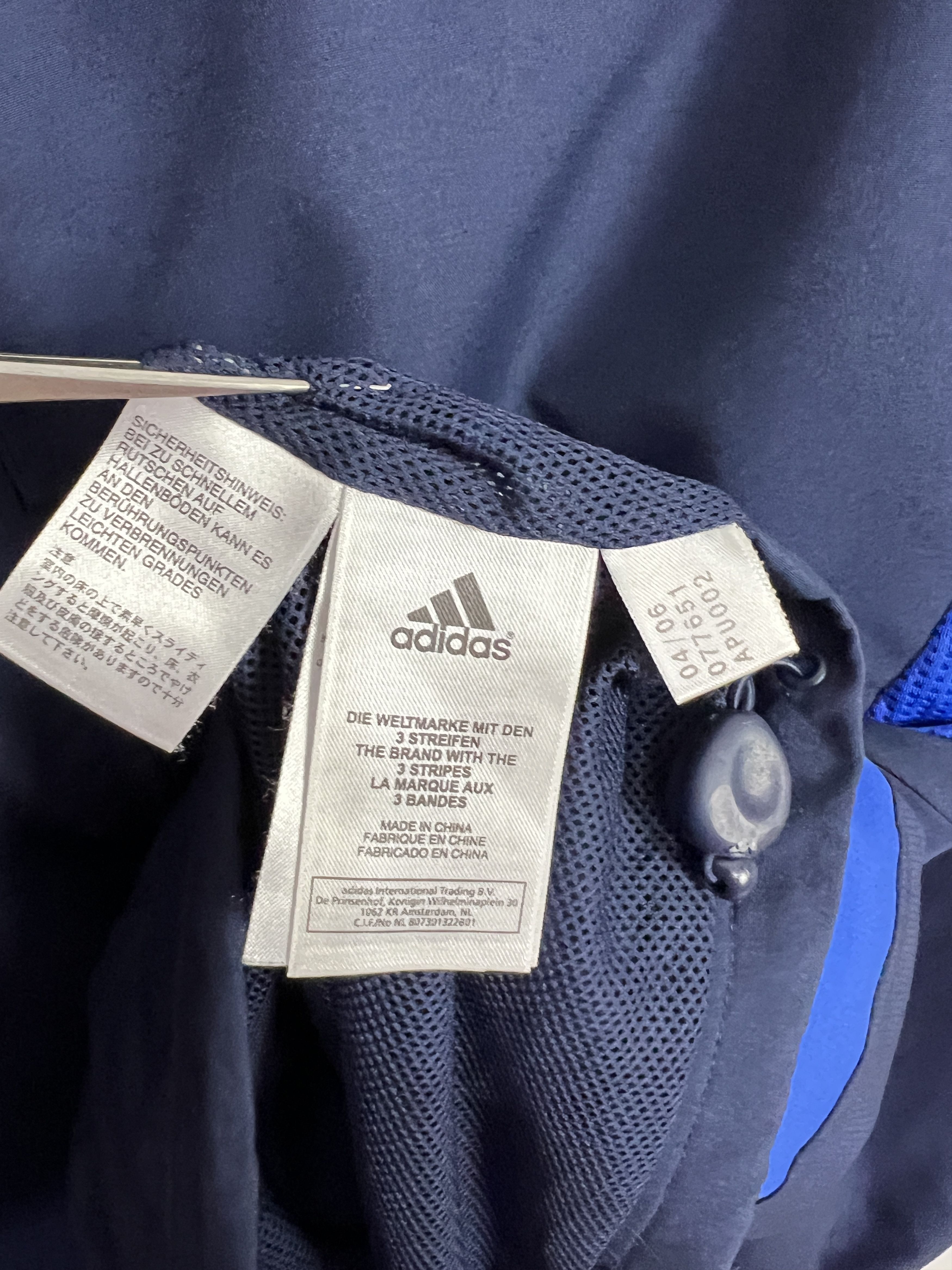 Adidas Vintage Chelsea Football Jacket Soccer Track Top Zip Rare Size US XXL / EU 58 / 5 - 9 Thumbnail