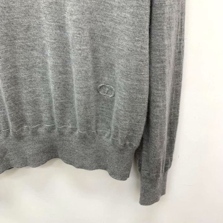 Dior Dior CD Logo Cashmere Crewneck Sweater Size US L / EU 52-54 / 3 - 4 Thumbnail