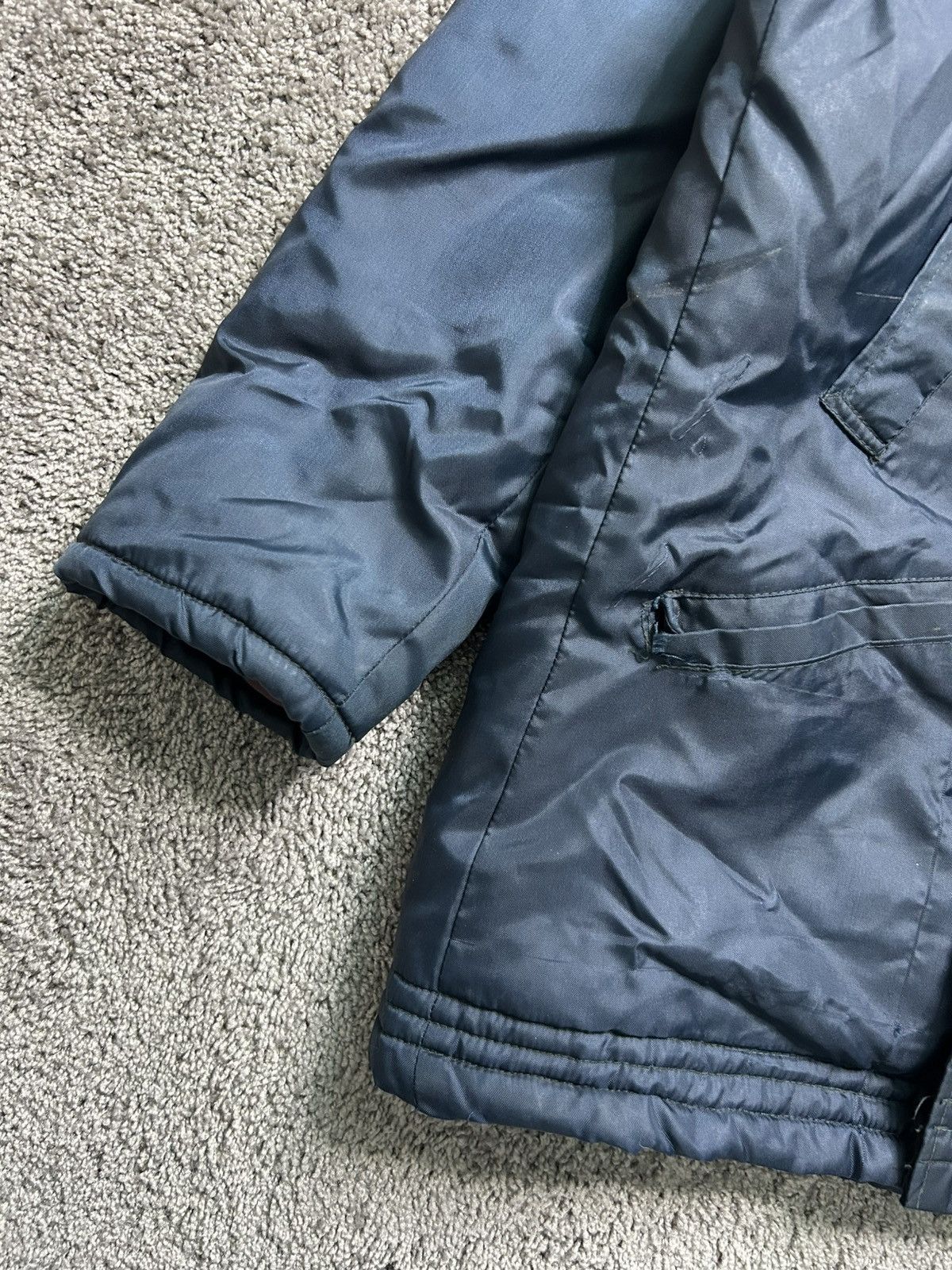 Vintage Vintage 60s/70s Nylon Lined Flight Jacket Fur Size US S / EU 44-46 / 1 - 2 Thumbnail