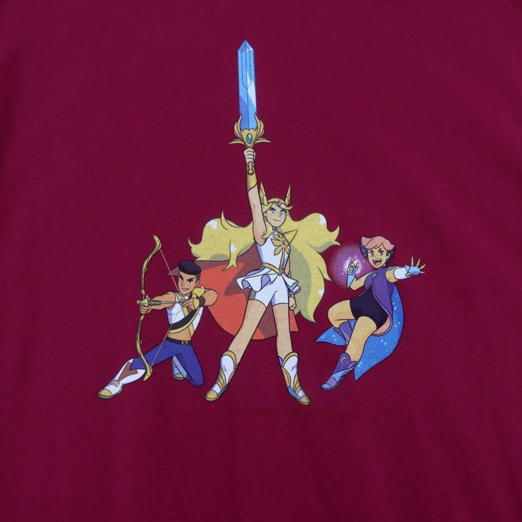 Vintage She-Ra Netflix Promo Tshirt XL Burgundy RARE She Ra Size US XL / EU 56 / 4 - 2 Thumbnail