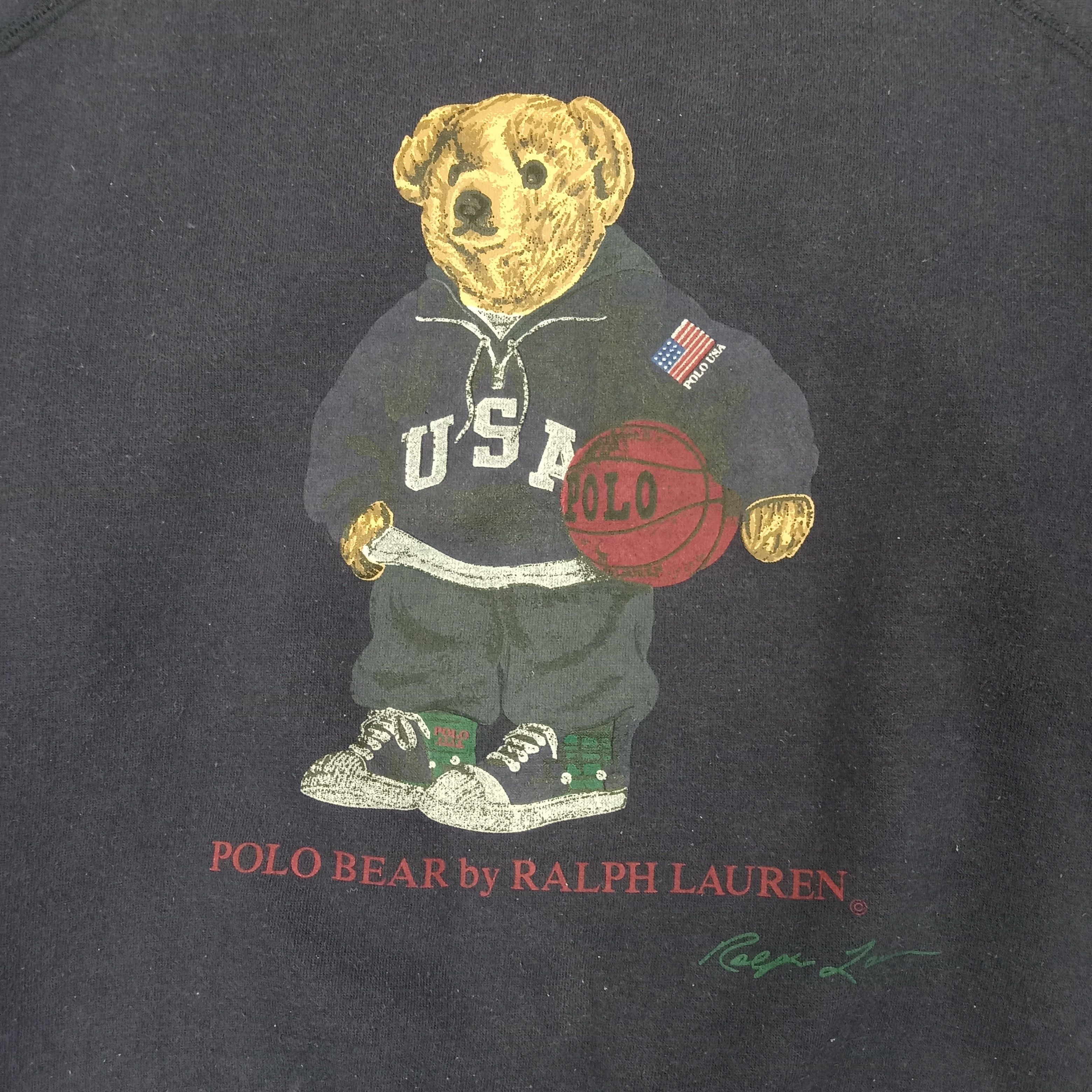 Polo Ralph Lauren Polo Bear by Ralph Lauren American Brand Sweatshirt C242N23 Size US M / EU 48-50 / 2 - 2 Thumbnail