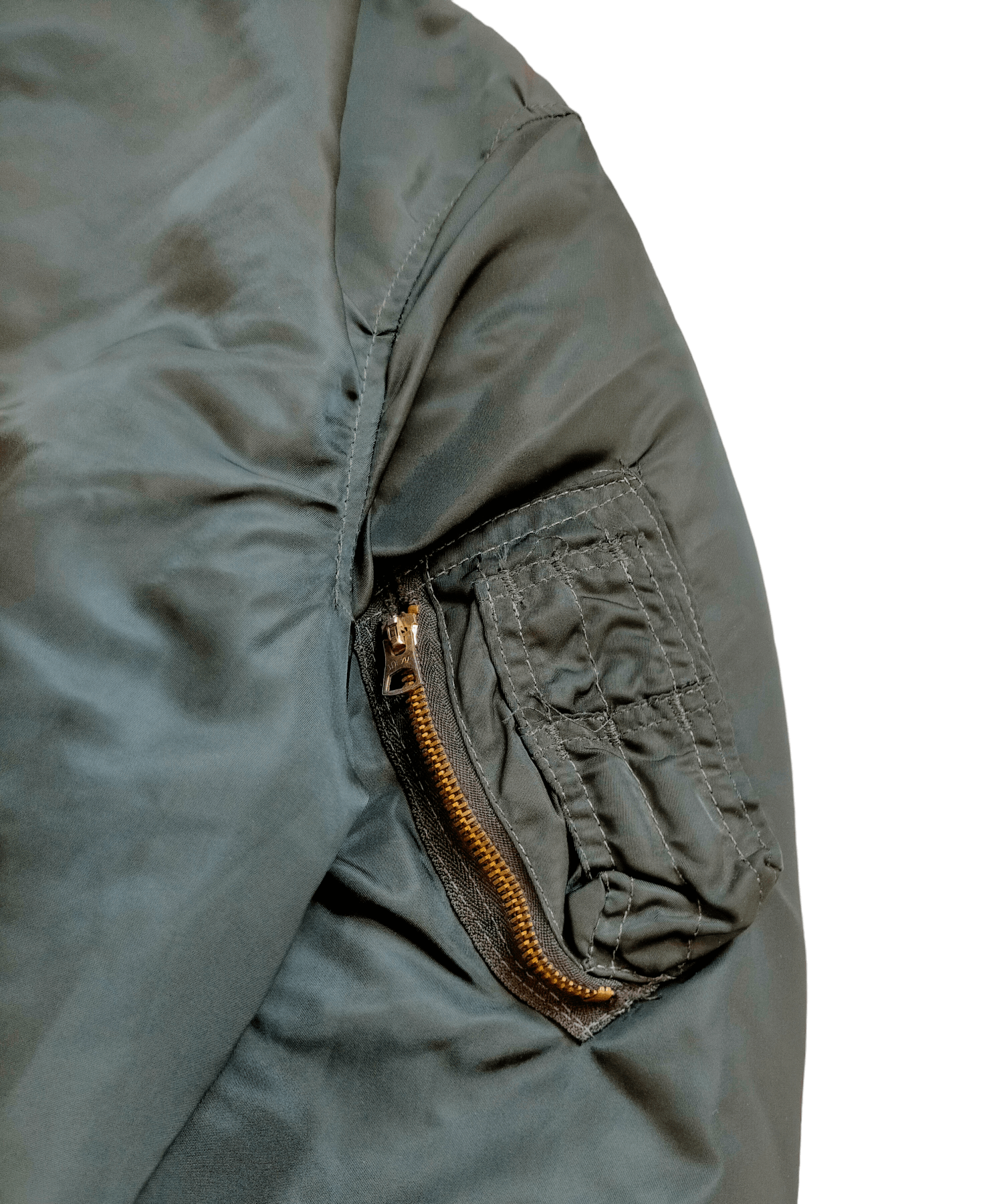Alpha Industries Vintage Alpha Industries (USAF) Black Jacket Size US L / EU 52-54 / 3 - 6 Thumbnail