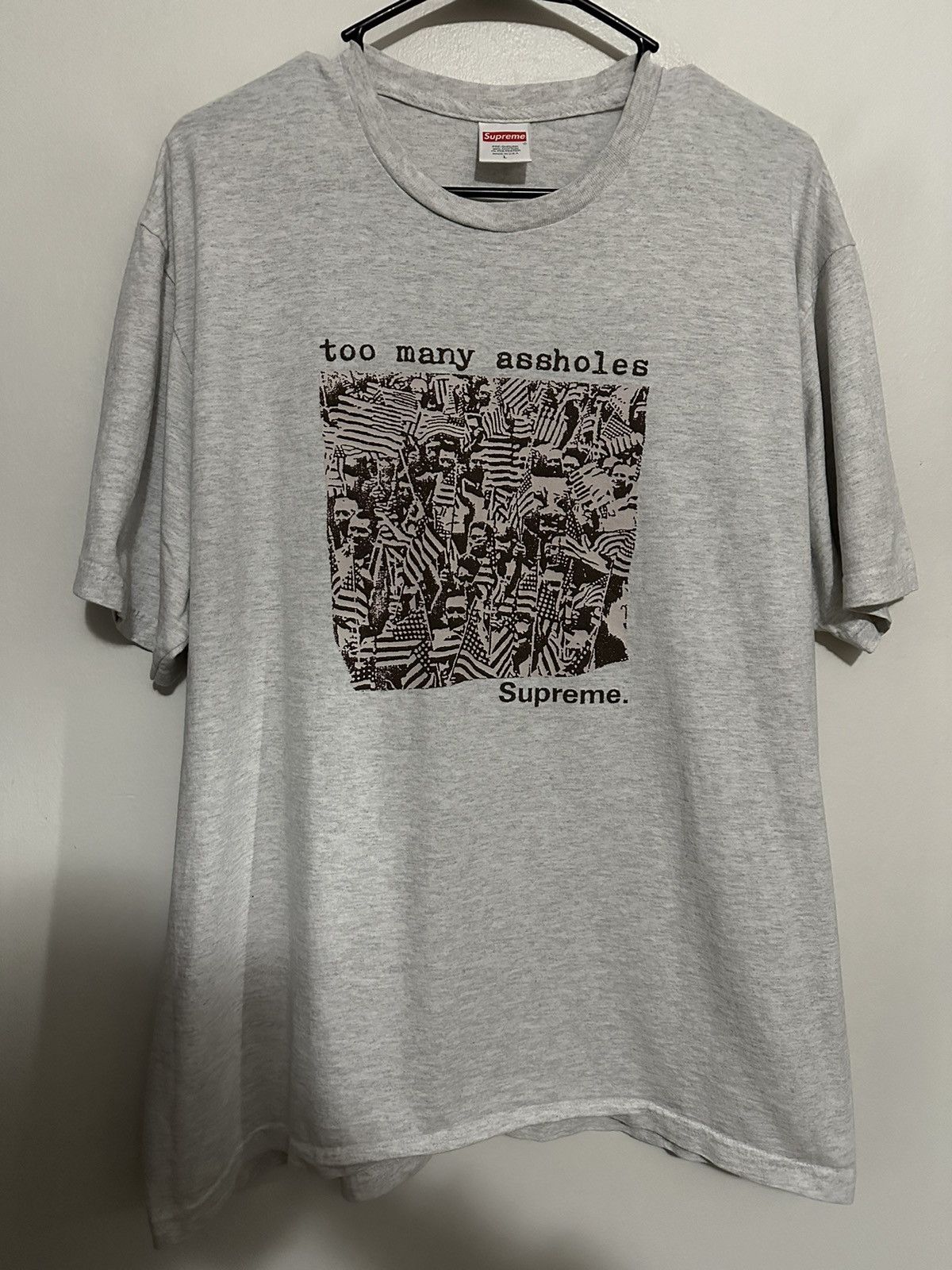 【本物保証 /関税・送料無料】Supreme Too Many Assholes Tee Supreme - Too Many Assholes Tee - UG.SHAFT