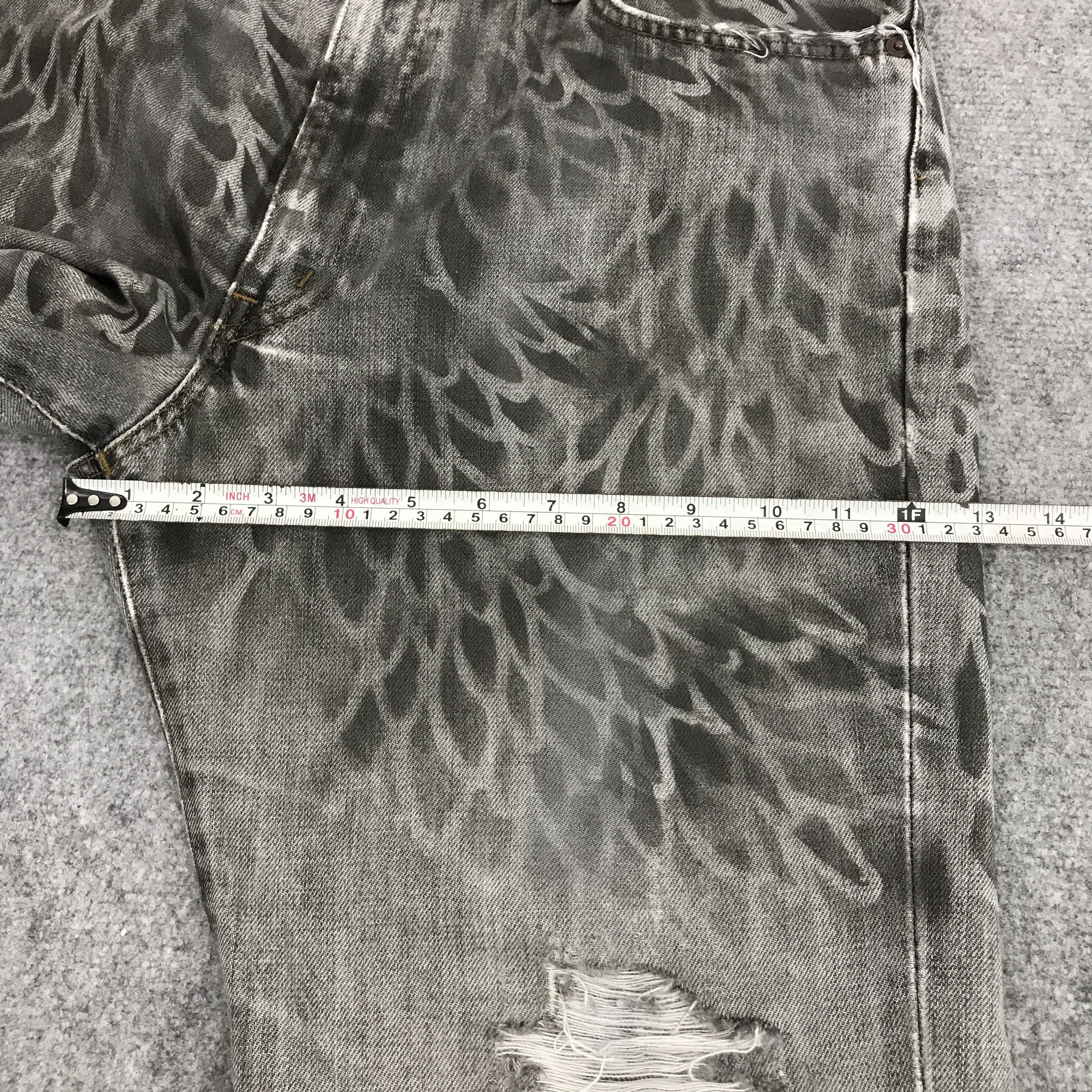 Edwin black faded denim edwin distressed jean pants Size US 32 / EU 48 - 5 Thumbnail