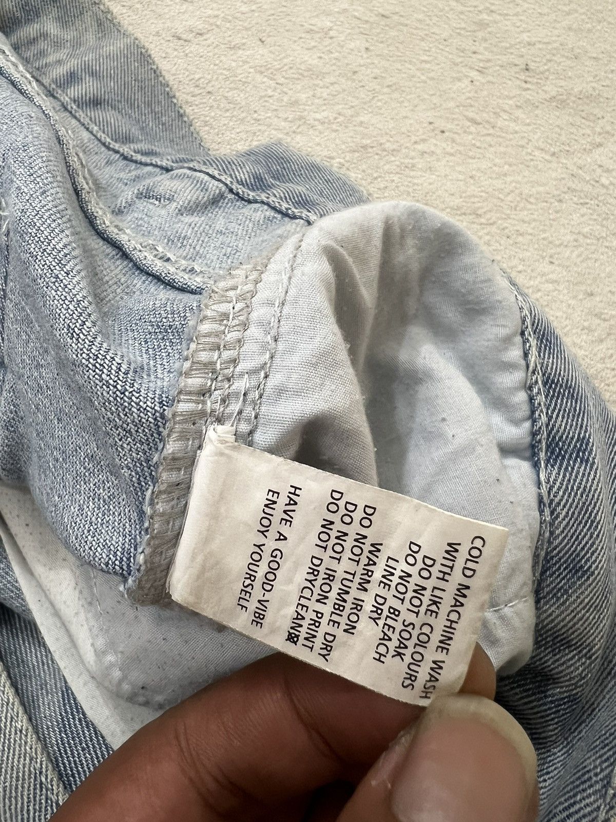 Stussy 2000s Stussy 8ball Monogram Iconic Carpenter Jeans Pants y2k Size US 32 / EU 48 - 11 Thumbnail