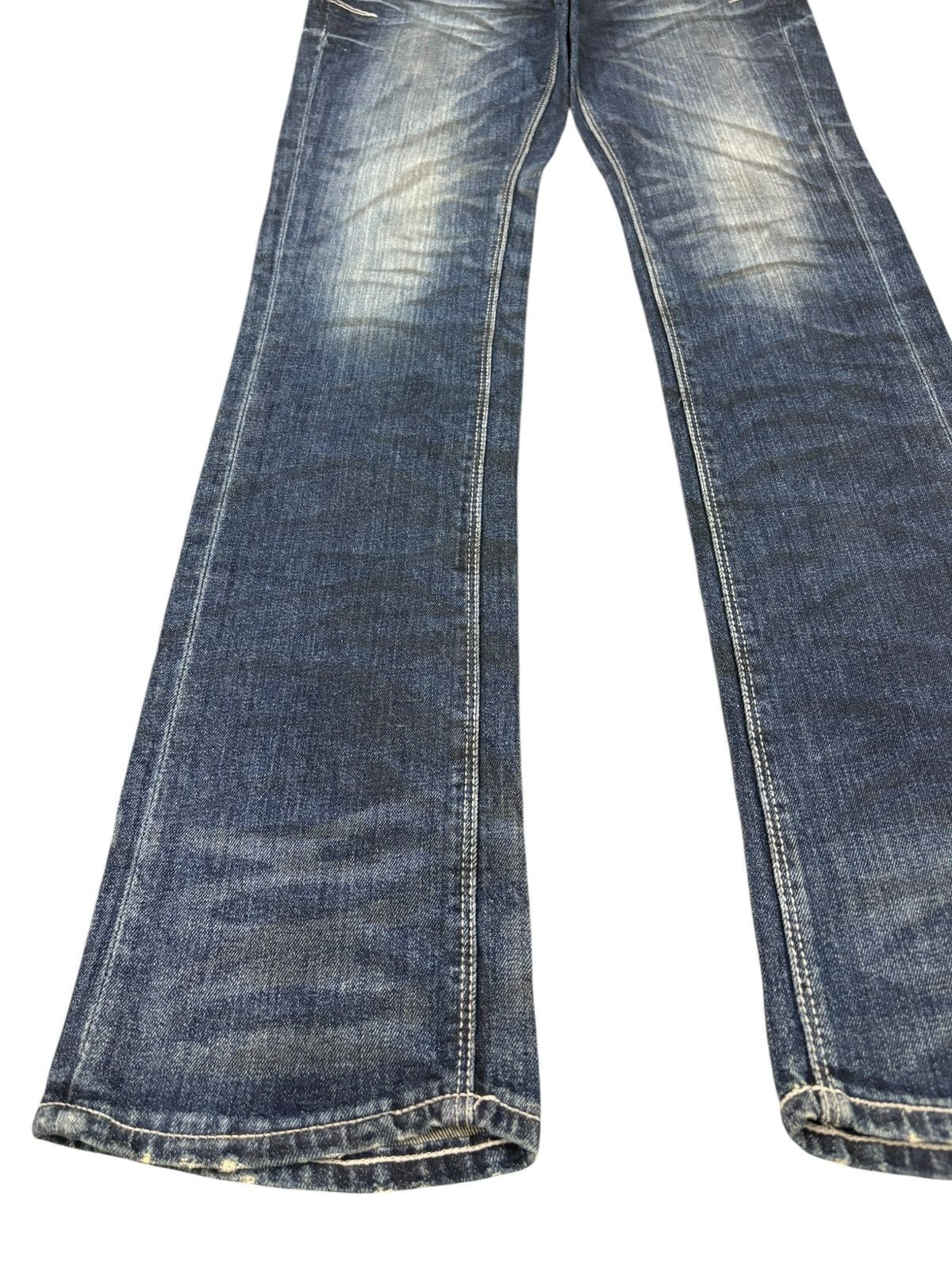 Levi's Vintage Japanese Fuga Stacked Indigo Wash Slim Jeans Size US 30 / EU 46 - 5 Thumbnail