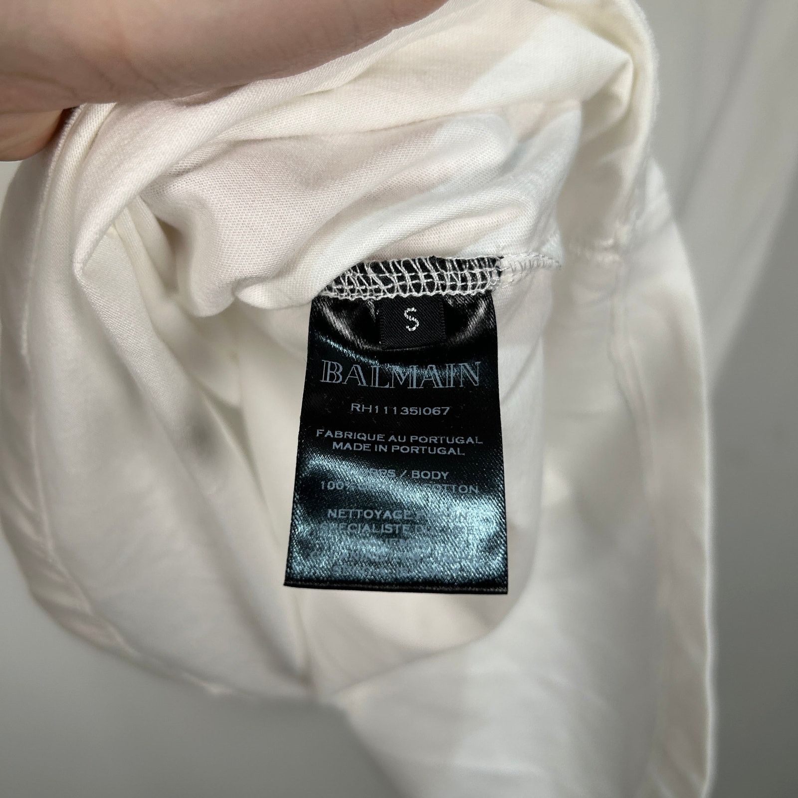 Balmain Balmain Iridescent Graphic T-Shirt Size S Size US S / EU 44-46 / 1 - 4 Thumbnail