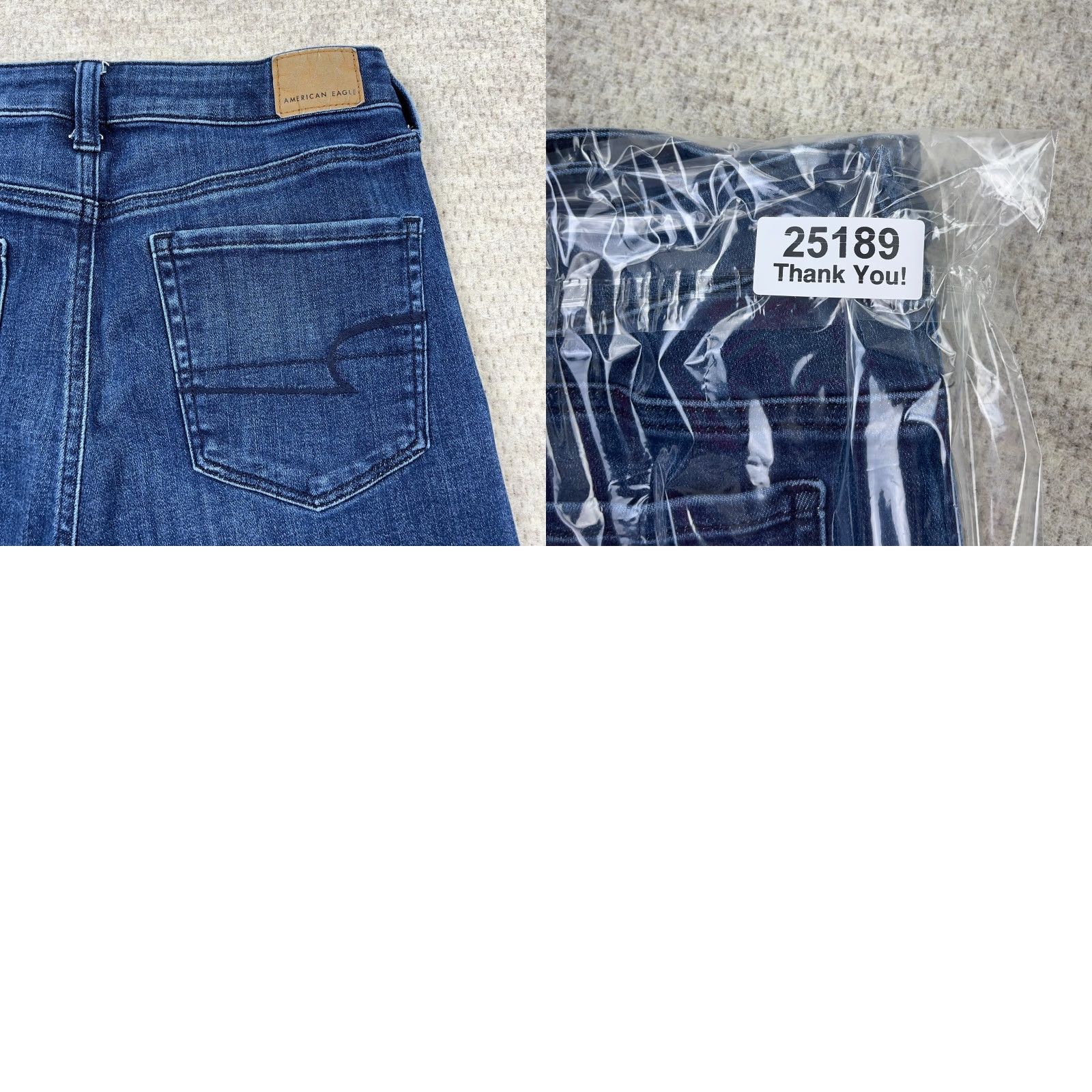 American Eagle Outfitters American Eagle Shorts Women 9 High Rise Cut Off Shortie Dark Jean Jorts Raw Hem Size 30" / US 8 / IT 44 - 9 Thumbnail
