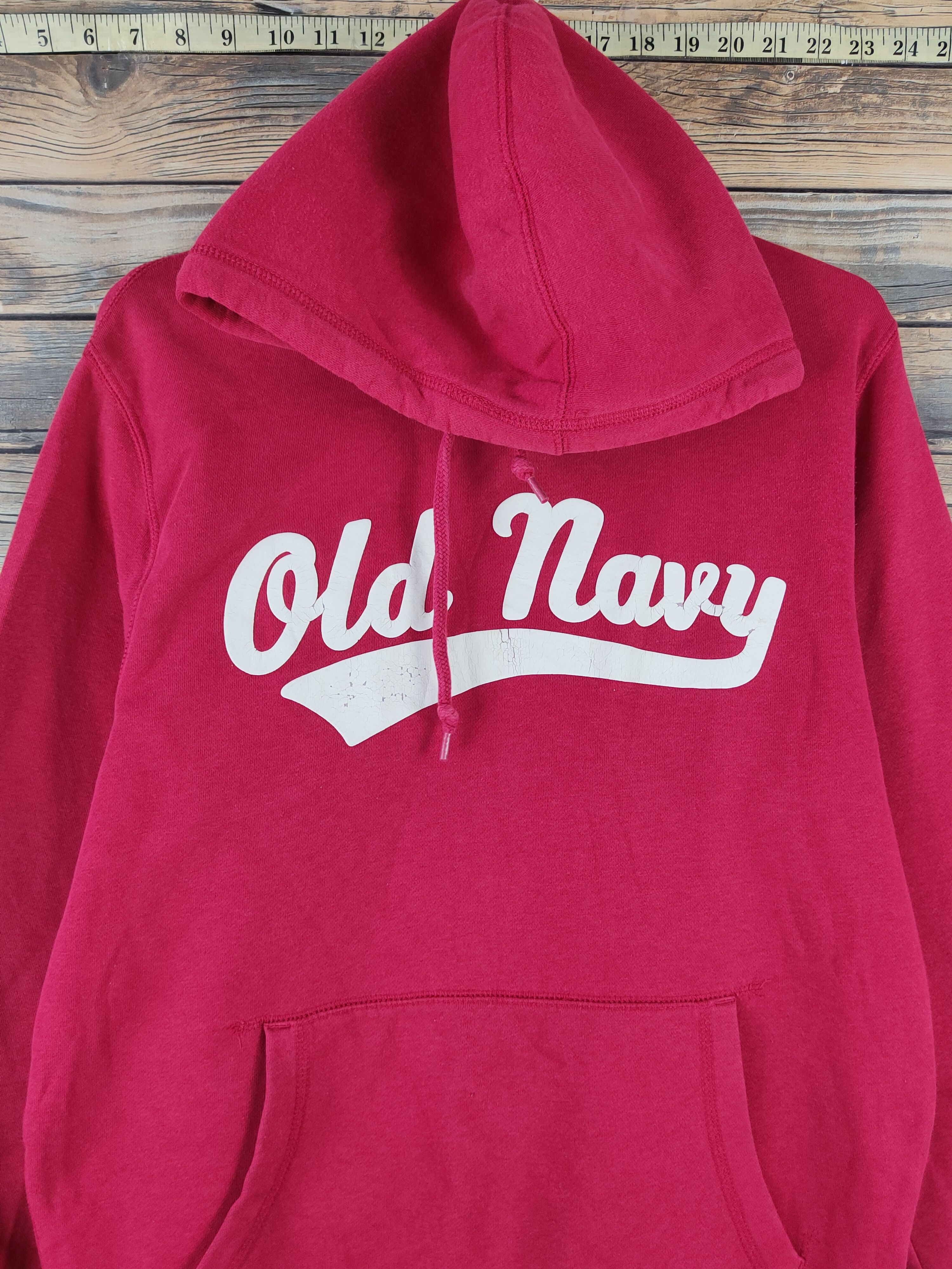 Old Navy DL Old Navy Red Hoodie Sweatshirts #2013 Size US S / EU 44-46 / 1 - 2 Thumbnail