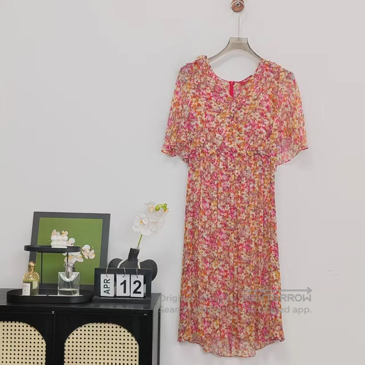 Max Mara Max Mara Floral Silk Dress| Size M / US 6-8 / IT 42-44 - 1 Thumbnail