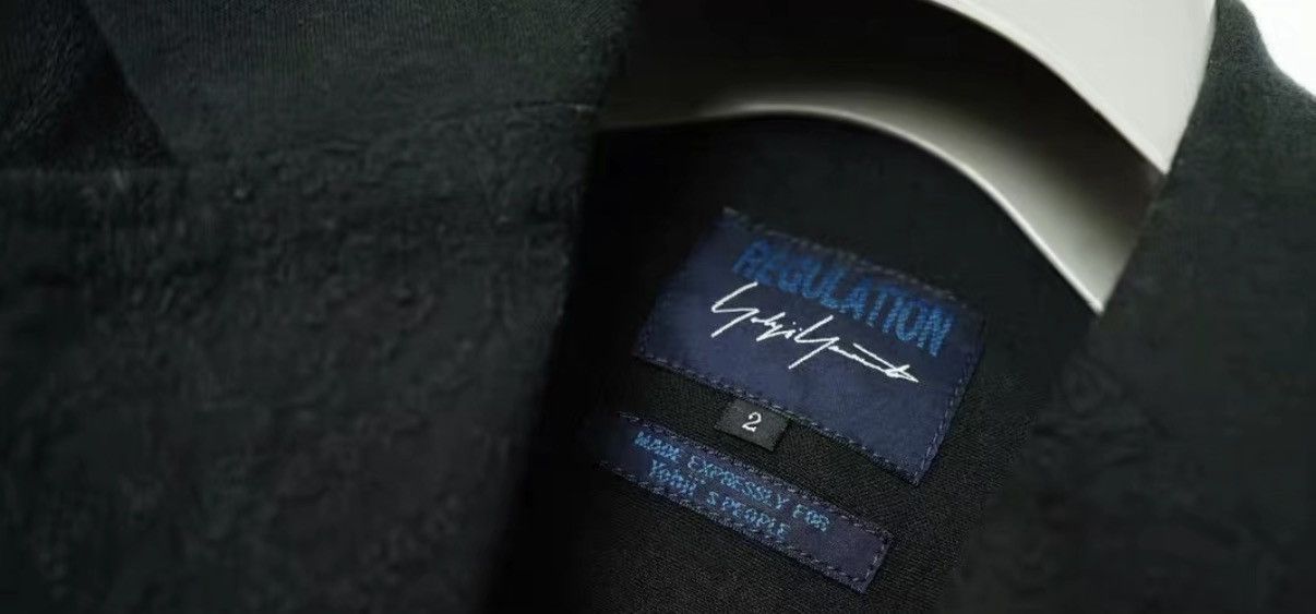 Yohji Yamamoto Yohji Yamamoto Jacquard Embroidered Blazer Size US S / EU 44-46 / 1 - 7 Thumbnail