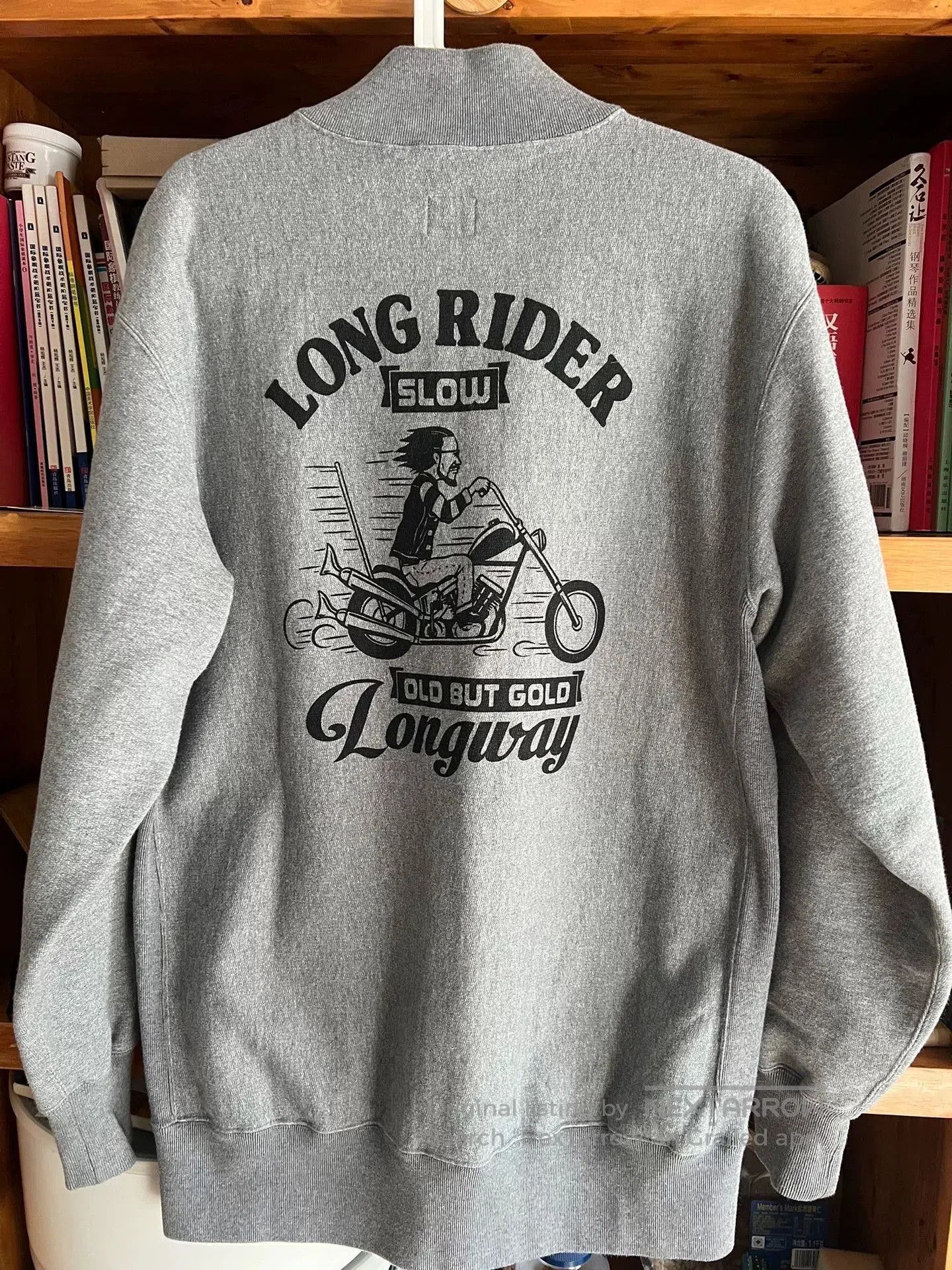 WEST RIDE vintage heavy duty button-up sweatshirt. Size US L / EU 52-54 / 3 - 8 Thumbnail