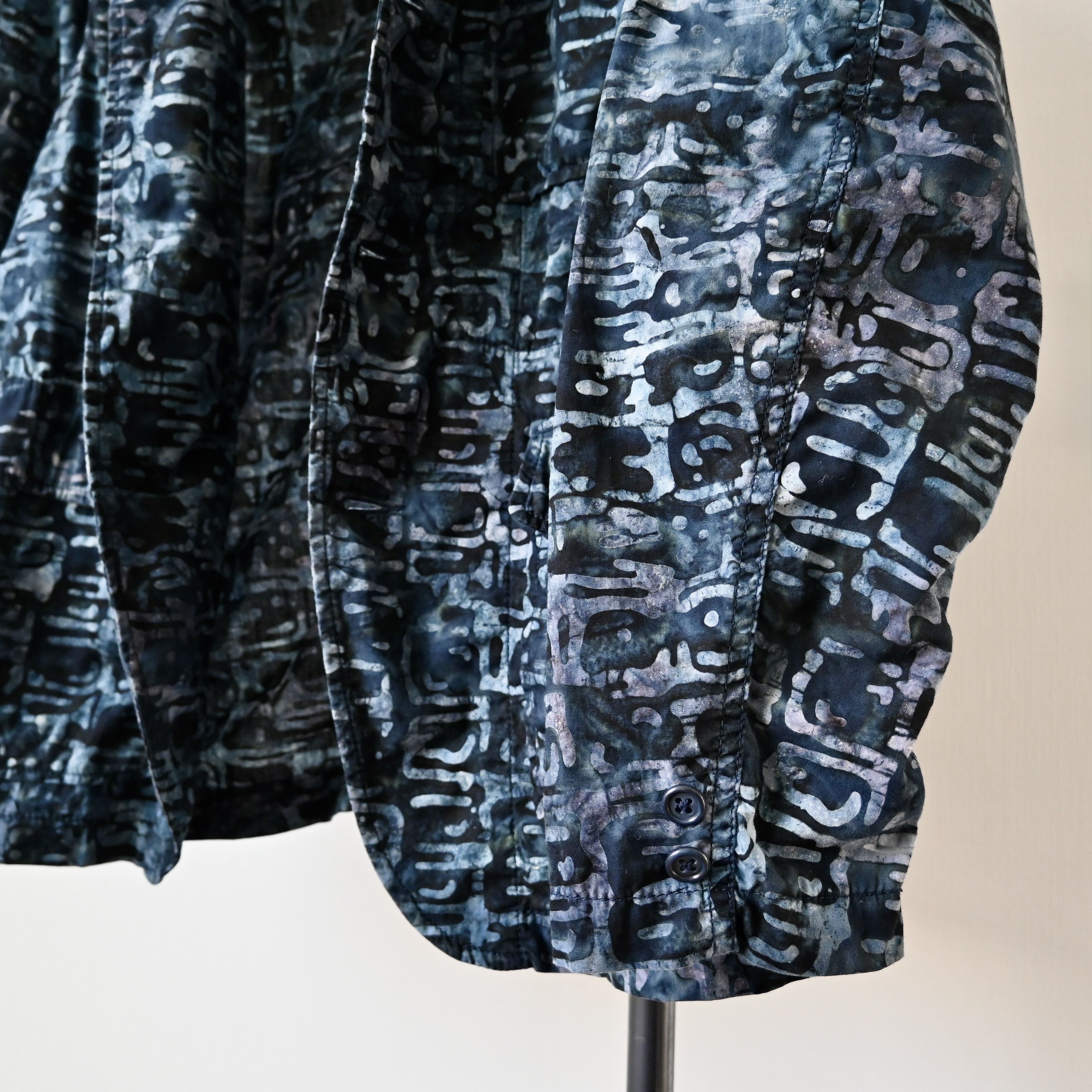 Rough & Tumble Rough & Tumble for Nepenthes batik tailored shirt jacket Size US S / EU 44-46 / 1 - 9 Thumbnail