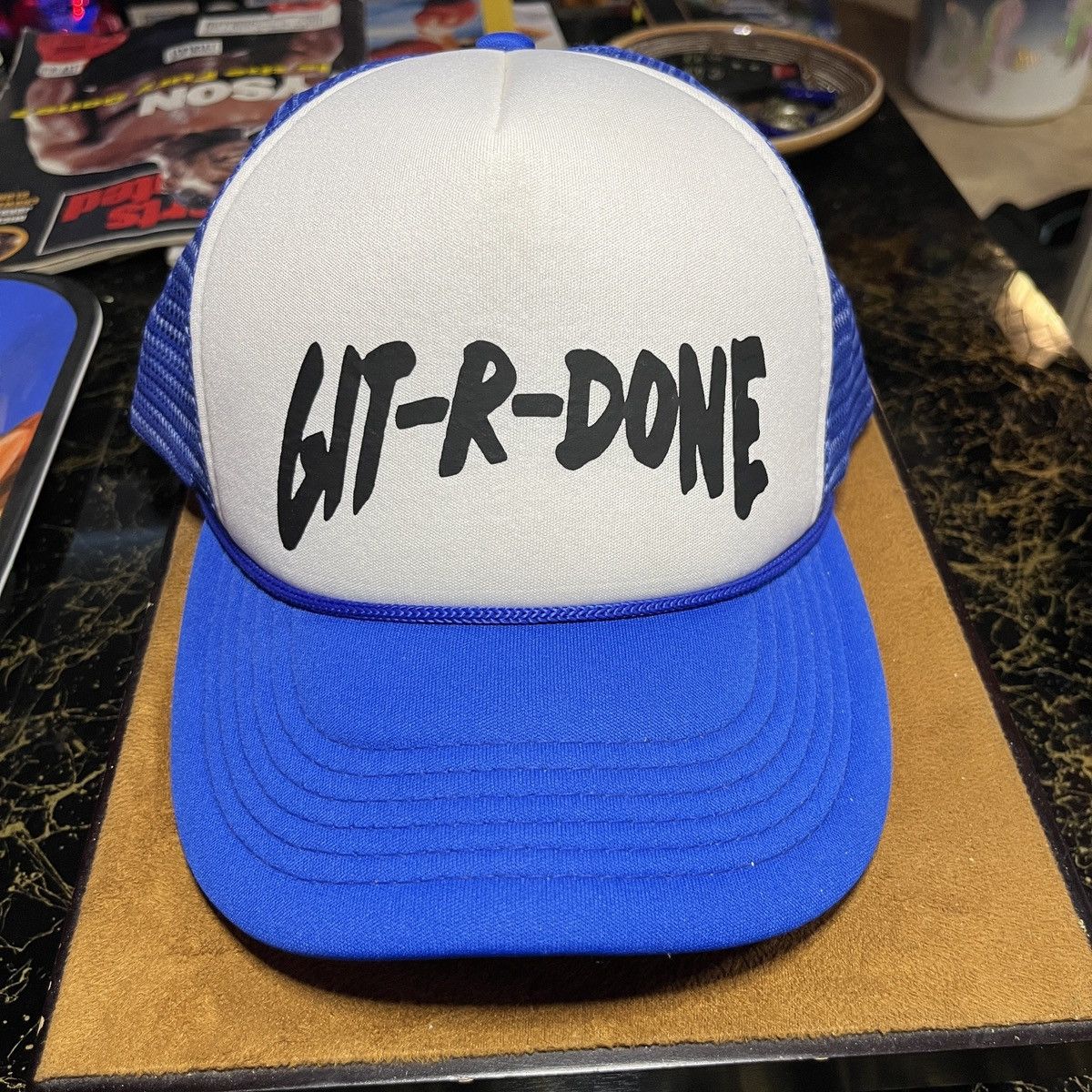 Other Y2K 2000s Retro GIT-R-DONE Trucker Hat Size ONE SIZE - 1 Thumbnail