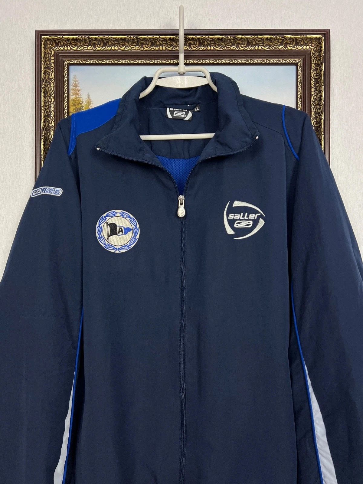 Vintage Vintage Arminia Bielefeld Football Jacket Soccer Track Top Size US XL / EU 56 / 4 - 2 Thumbnail