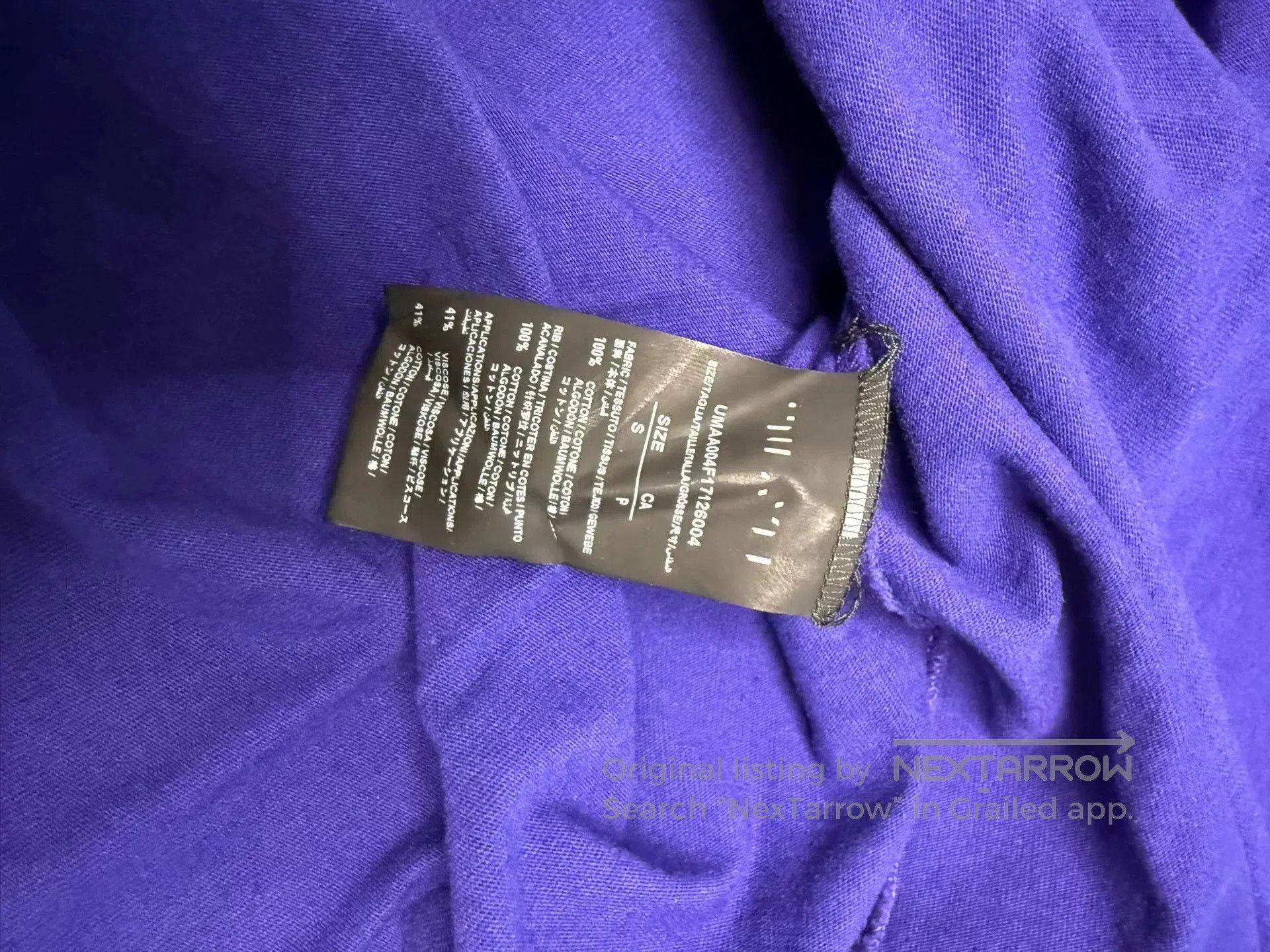 Ben Taverniti Unravel Project UNRAVEL PROJECT Short Sleeve T. Size US S / EU 44-46 / 1 - 6 Thumbnail