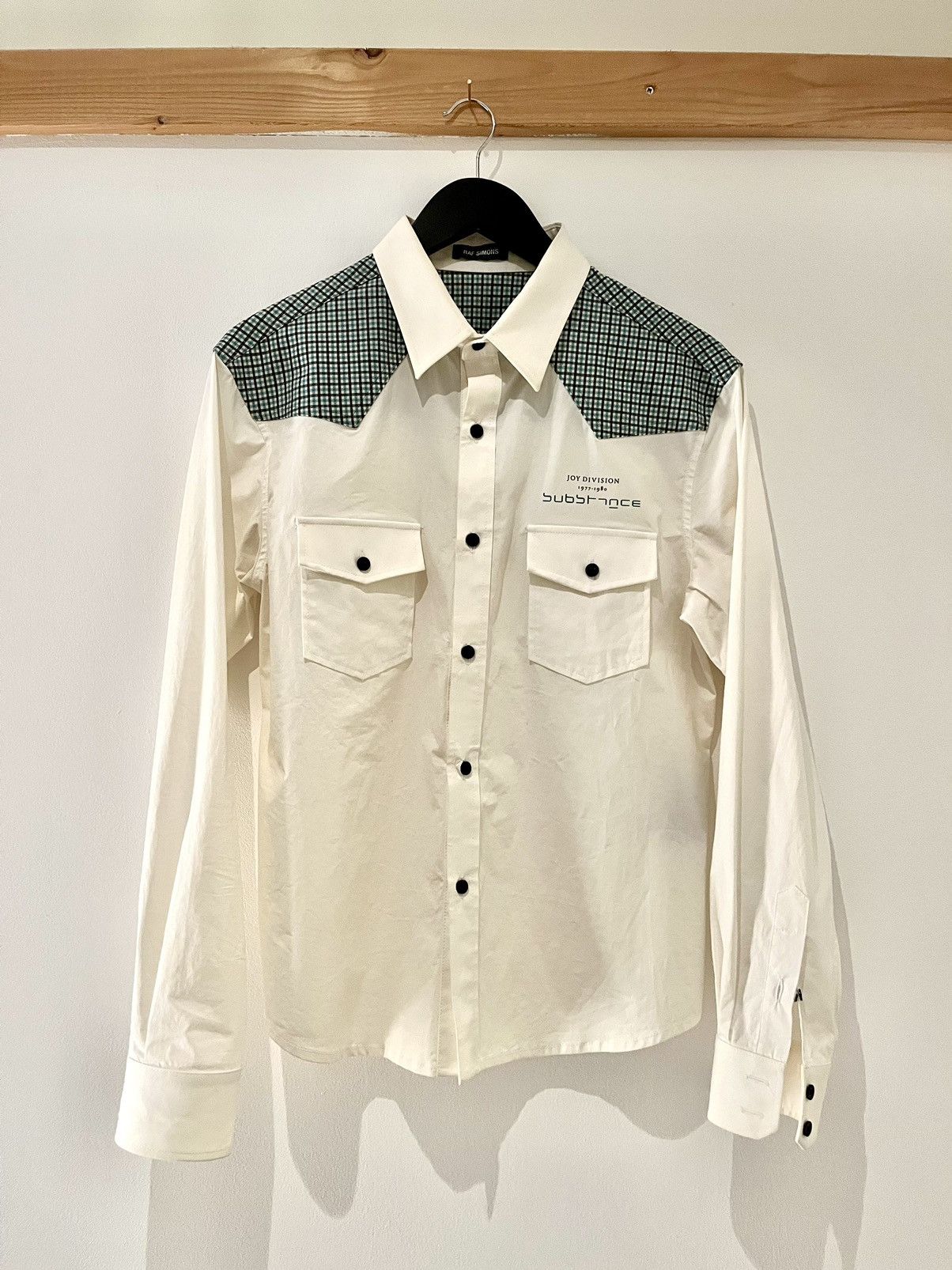 Raf Simons Raf Simons SS18 Joy Division Subastance Western Shirt Size US M / EU 48-50 / 2 - 1 Thumbnail