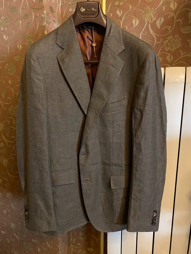 Loro Piana LORO PIANA suit jacket Size 50L - 1 Thumbnail
