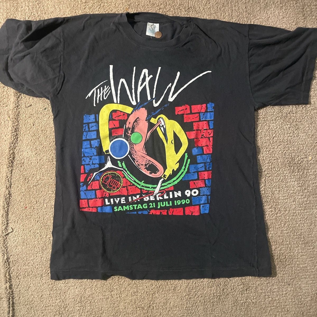 Band Tees × Vintage Vintage Pink Floyd Size US L / EU 52-54 / 3 - 1 Thumbnail