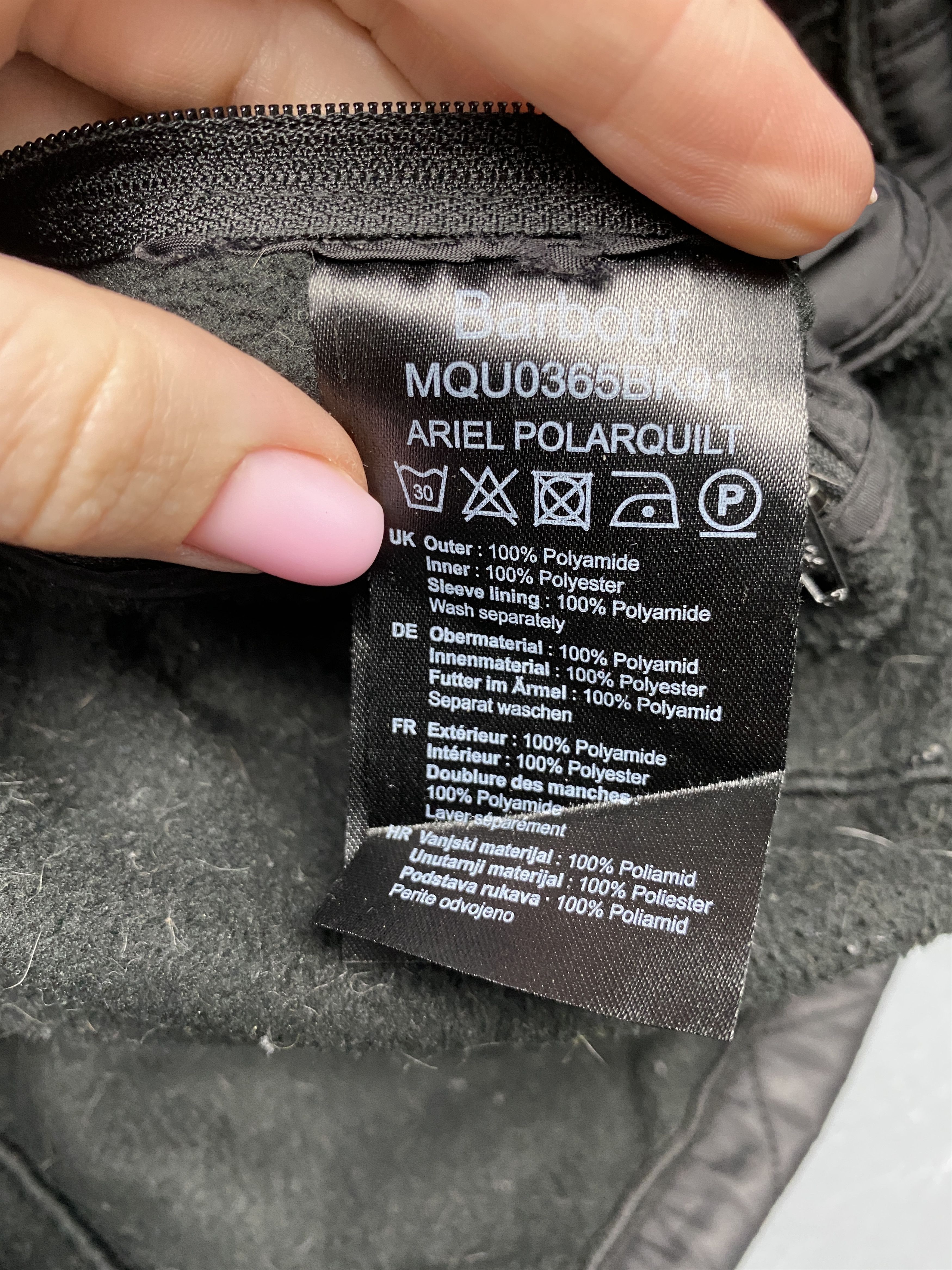 Barbour × Vintage Barbour International Mens Ariel Polarquilt Quilted Jacket Size US S / EU 44-46 / 1 - 8 Thumbnail