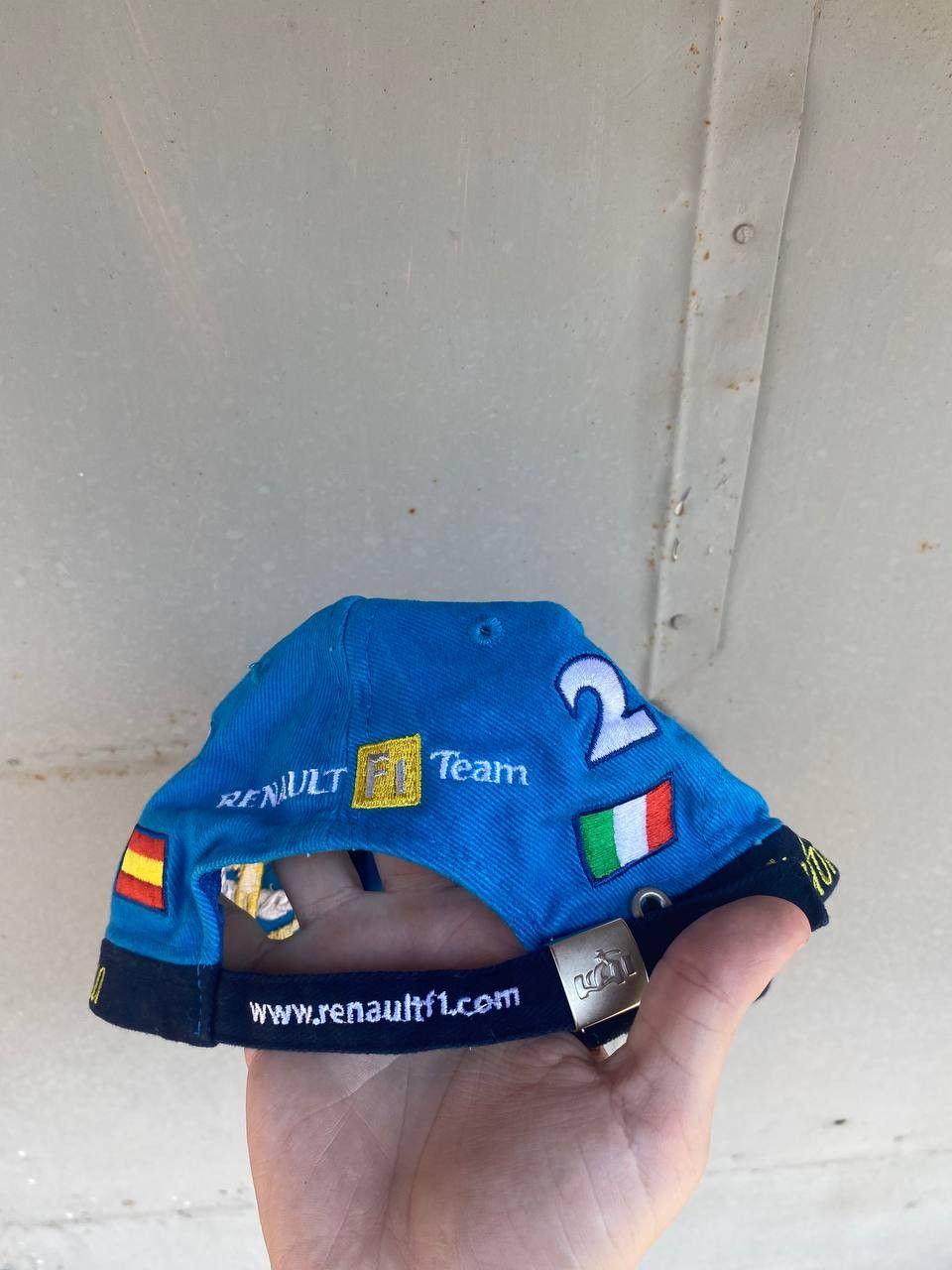 Formula 1 × Japanese Brand Renault F1 Team Spirit Telefonica Spain Cap Hat Size ONE SIZE - 3 Thumbnail