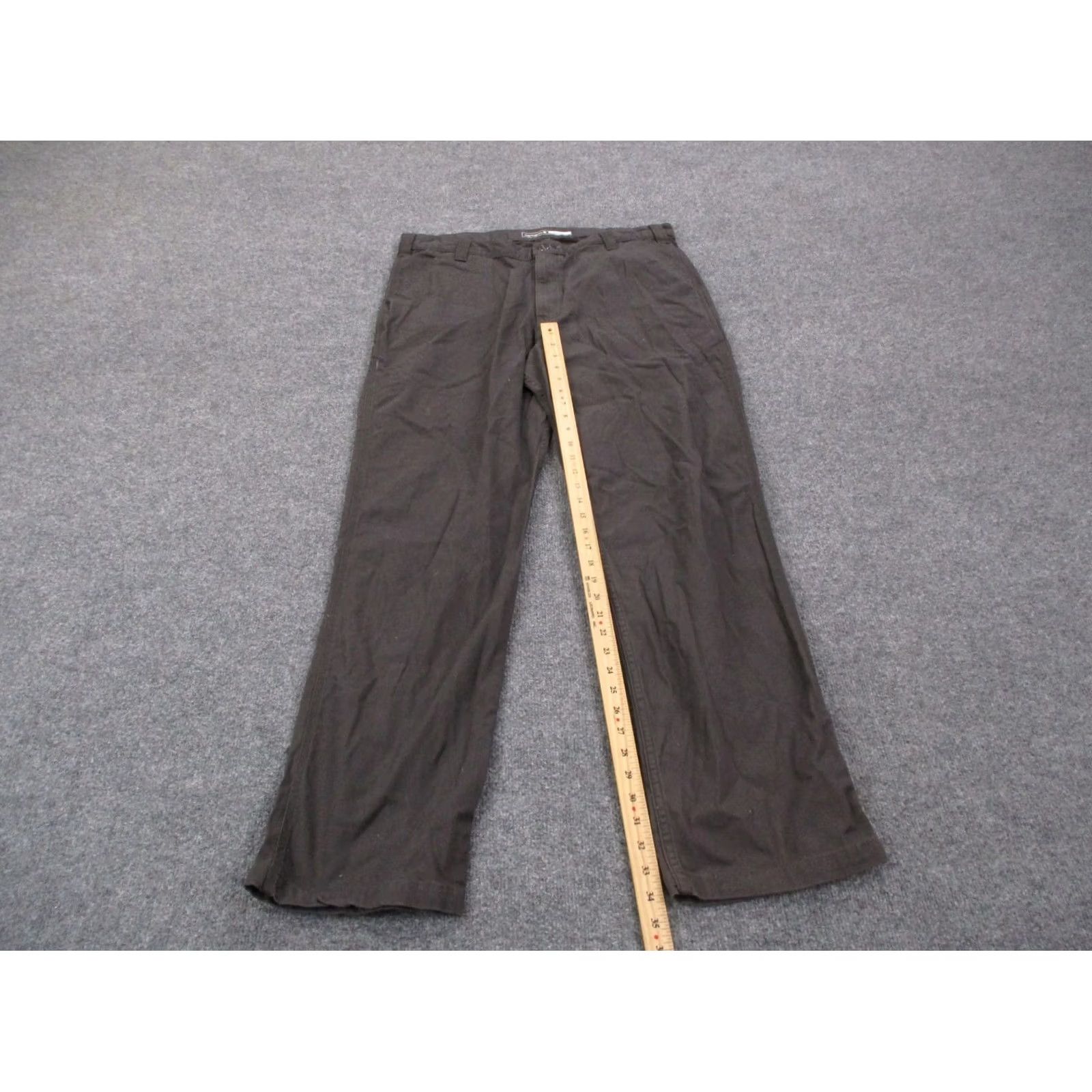 Carhartt Carhartt Jeans Men 38 X 34 Gray Canvas Relaxed Fit Workwear NEW Size US 37 - 3 Thumbnail
