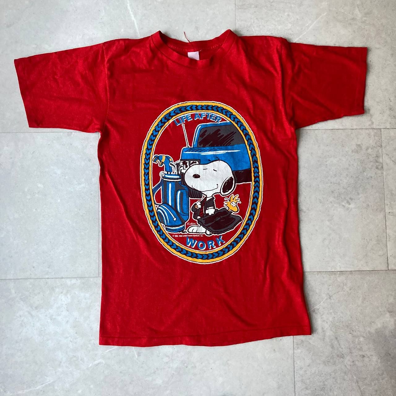 Vintage Vintage Peanuts Snoopy Cartoon Comics Golf Sport Tee Size US M / EU 48-50 / 2 - 1 Thumbnail