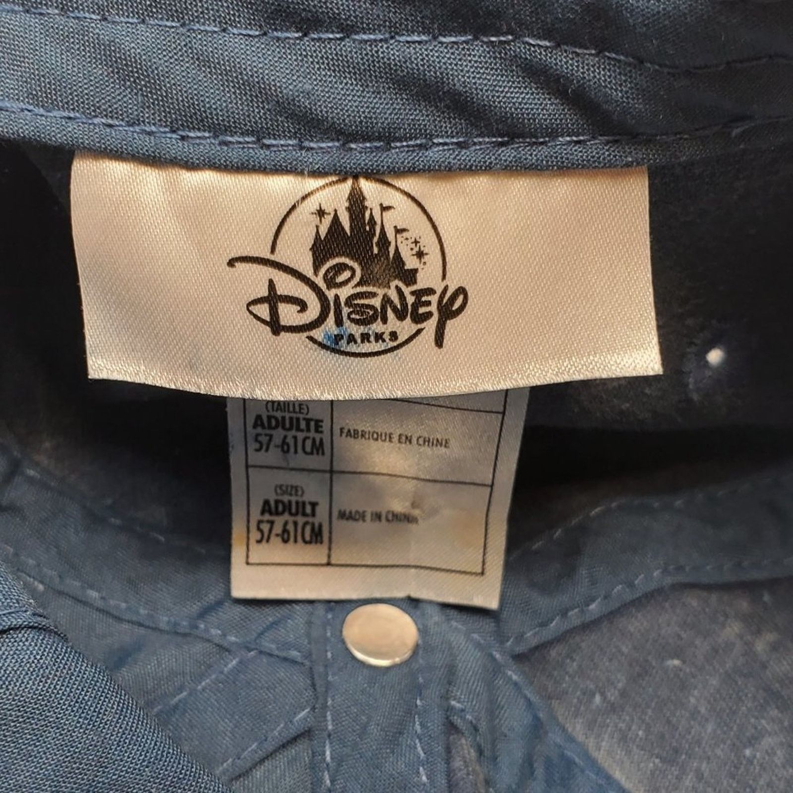 Disney Parks Mickey Mouse Denim Distressed Dad Hat Disney Disney Parks Mickey Mouse Denim Distressed Dad Hat  main image 4
