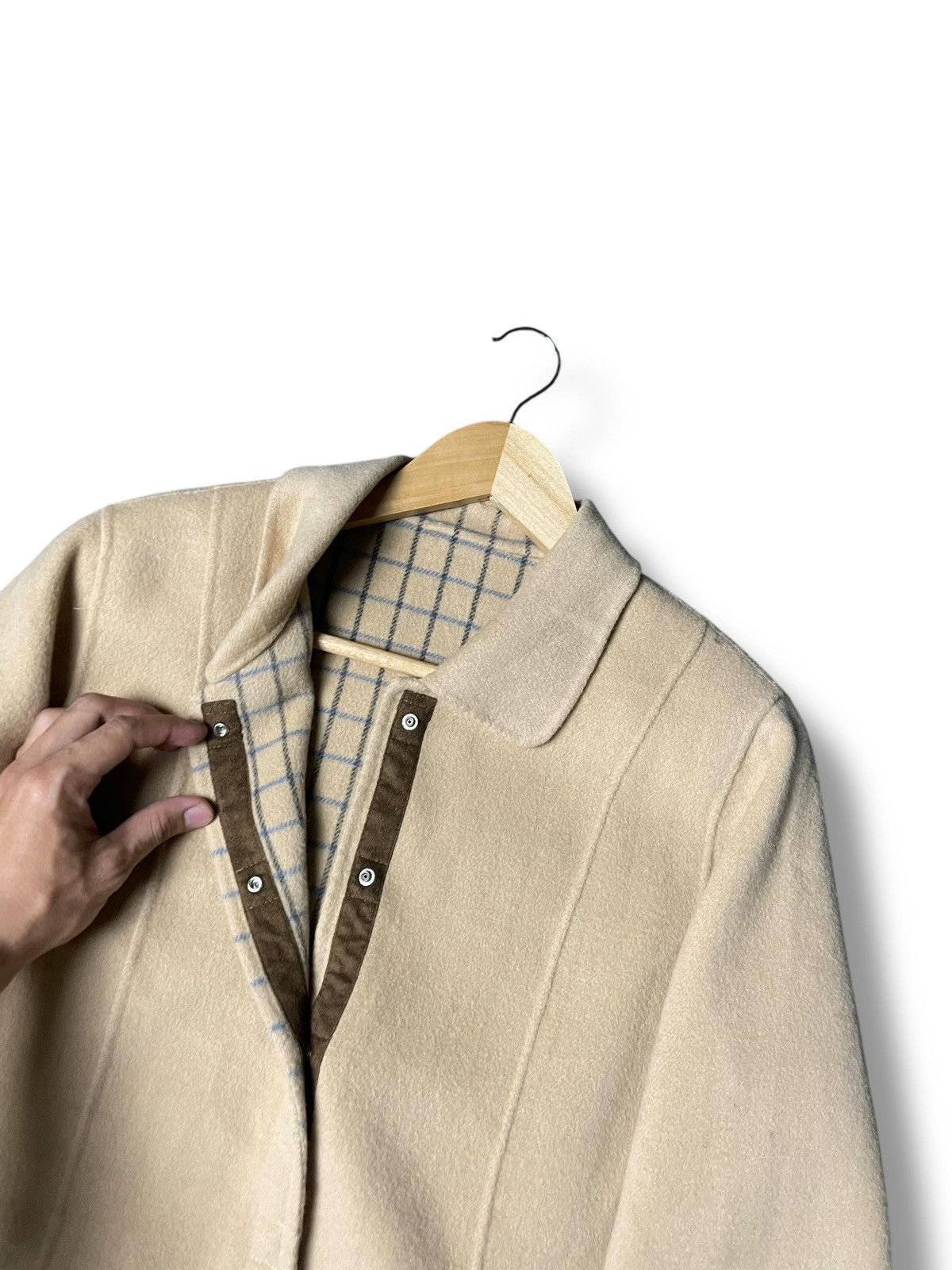 Japanese Brand × Vintage M.O.R.E Japanese Brand Hidden Button Jacket (5) Size US XXS / EU 40 - 6 Thumbnail