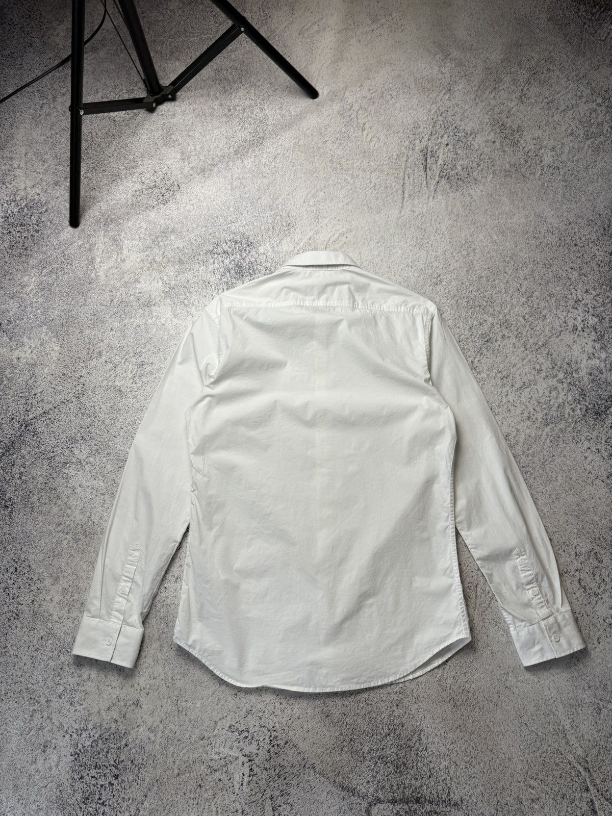 Burberry Burberry White Button Up Shirt Size US L / EU 52-54 / 3 - 19 Thumbnail
