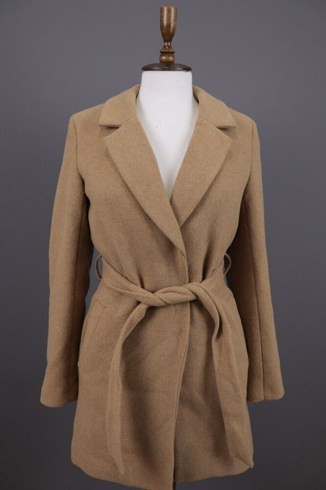 image of Avant Garde Max Mara Oversized Coat in Beige, Women's (Size XL)