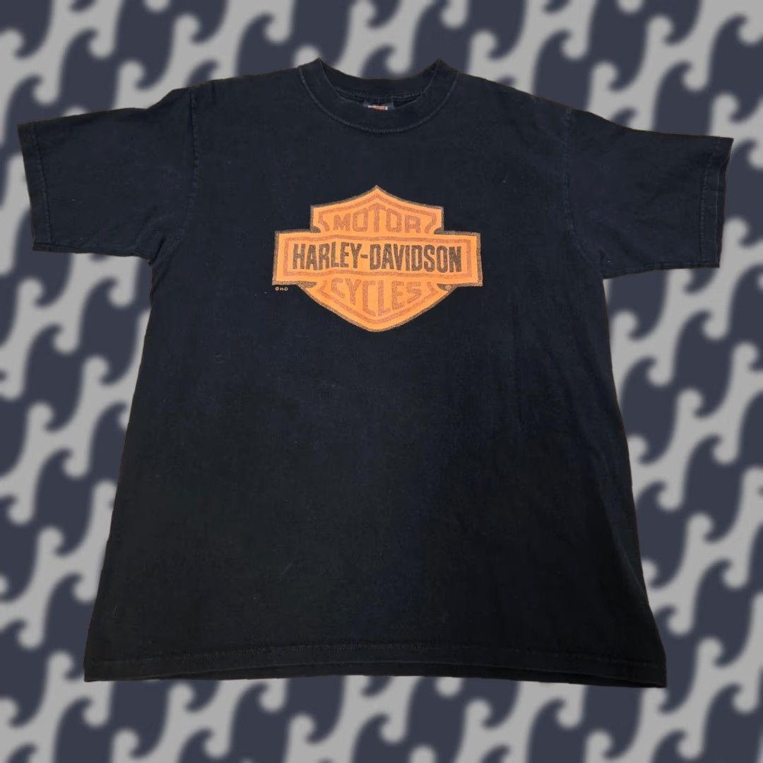 Harley Davidson VINTAGE Harley-Davidson Shirt Mens L Cancun Mexico Bar Shield Biker Motorcycle Tee Size US L / EU 52-54 / 3 - 1 Thumbnail