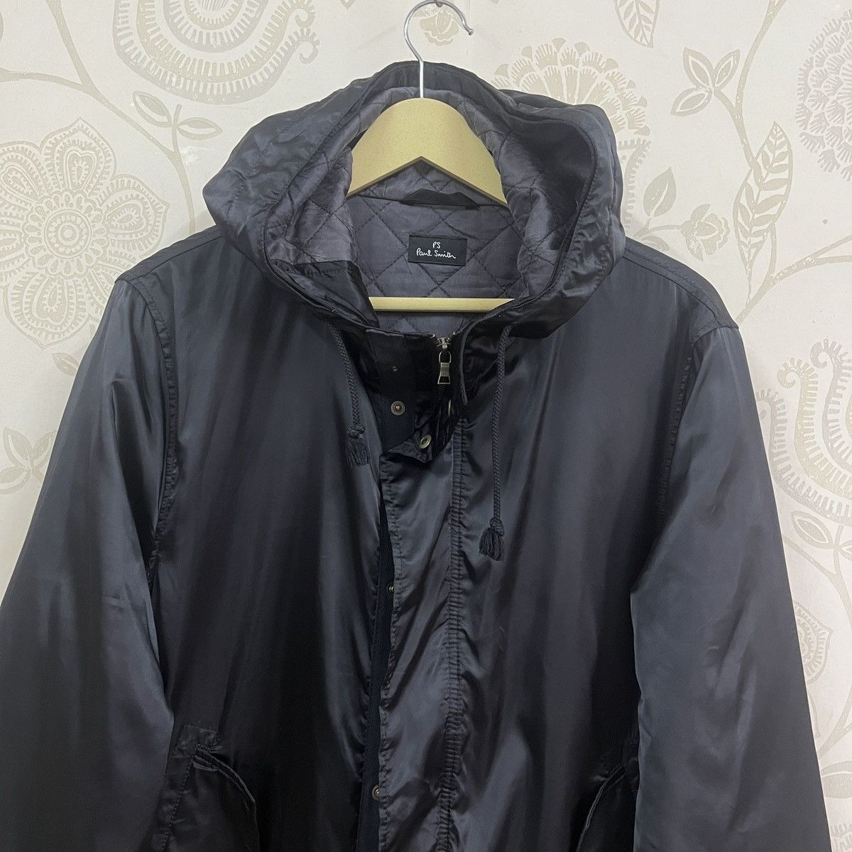 Paul Smith × Vintage Paul Smith Nylon Parkas Long Jacket Size US L / EU 52-54 / 3 - 23 Thumbnail