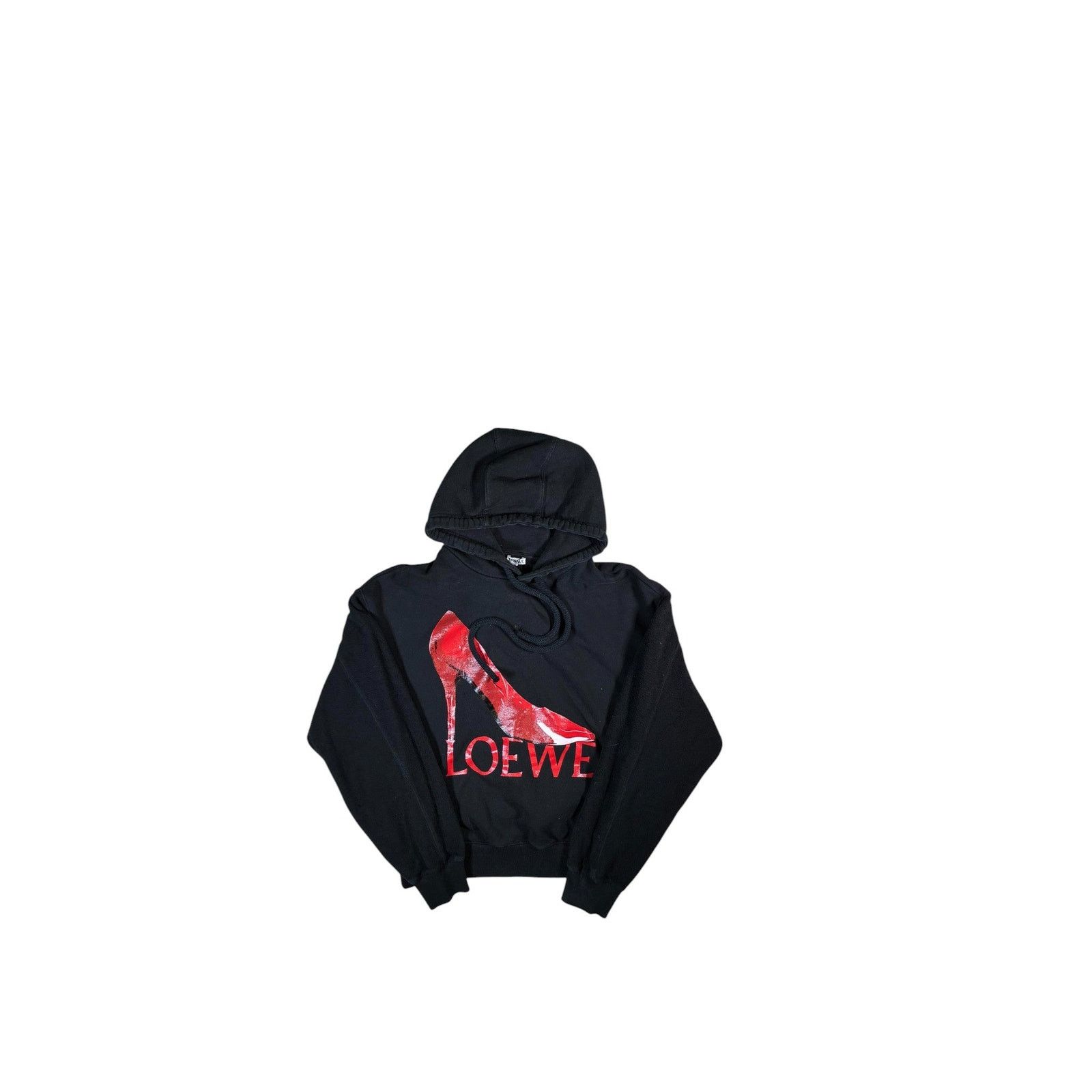 Loewe Loewe Heel Black & Red Hoodie Size US XS / EU 42 / 0 - 1 Thumbnail