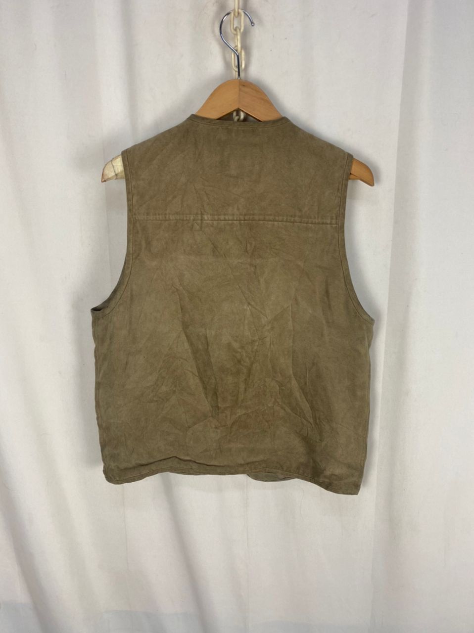 Nicole st gilles zipper vest