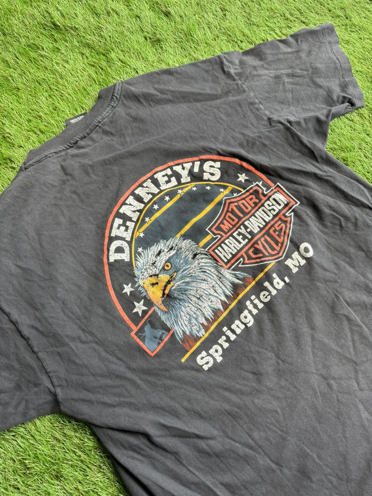 Harley Davidson Harley Davidson Eagle Pocket Single Stitch Size US XL / EU 56 / 4 - 7 Thumbnail