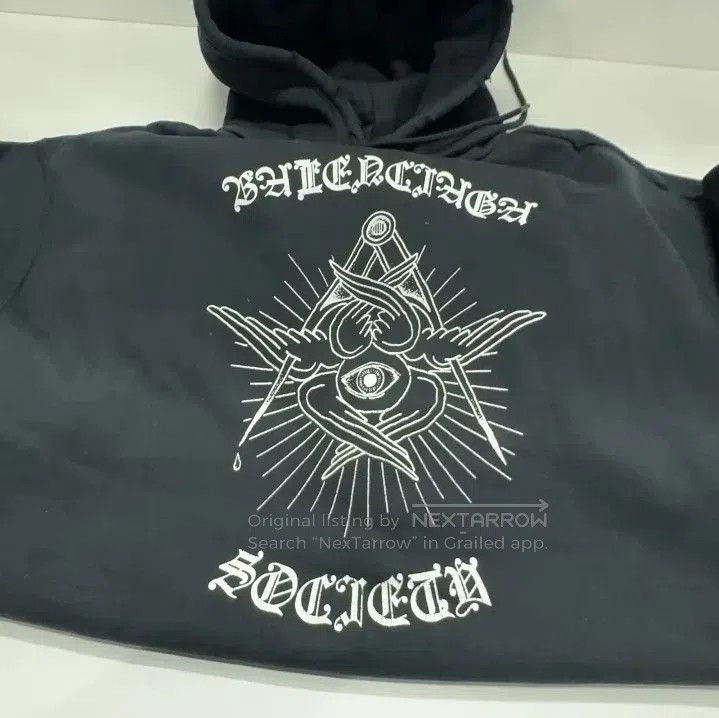 Other Balenciaga Black Graphic Print Hoodie. Size US XS / EU 42 / 0 - 5 Thumbnail