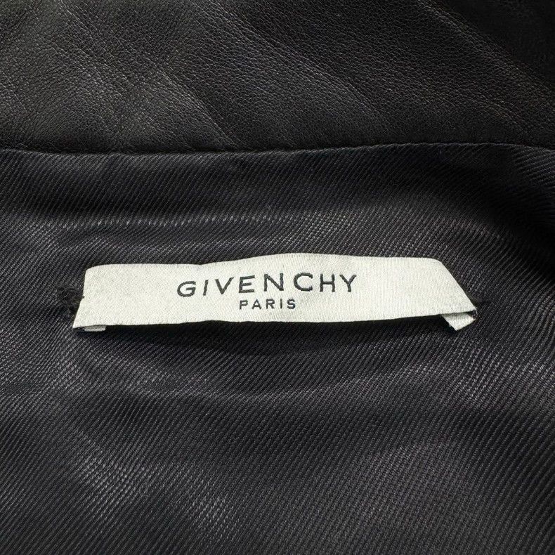 Givenchy Sise48 Sheepskin biker jacket