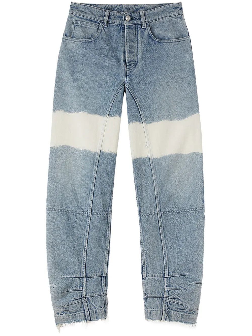Jil Sander o1mt1gz0426 Denim Pant in Blue/White Size 34" / US 12 / IT 48 - 1 Thumbnail