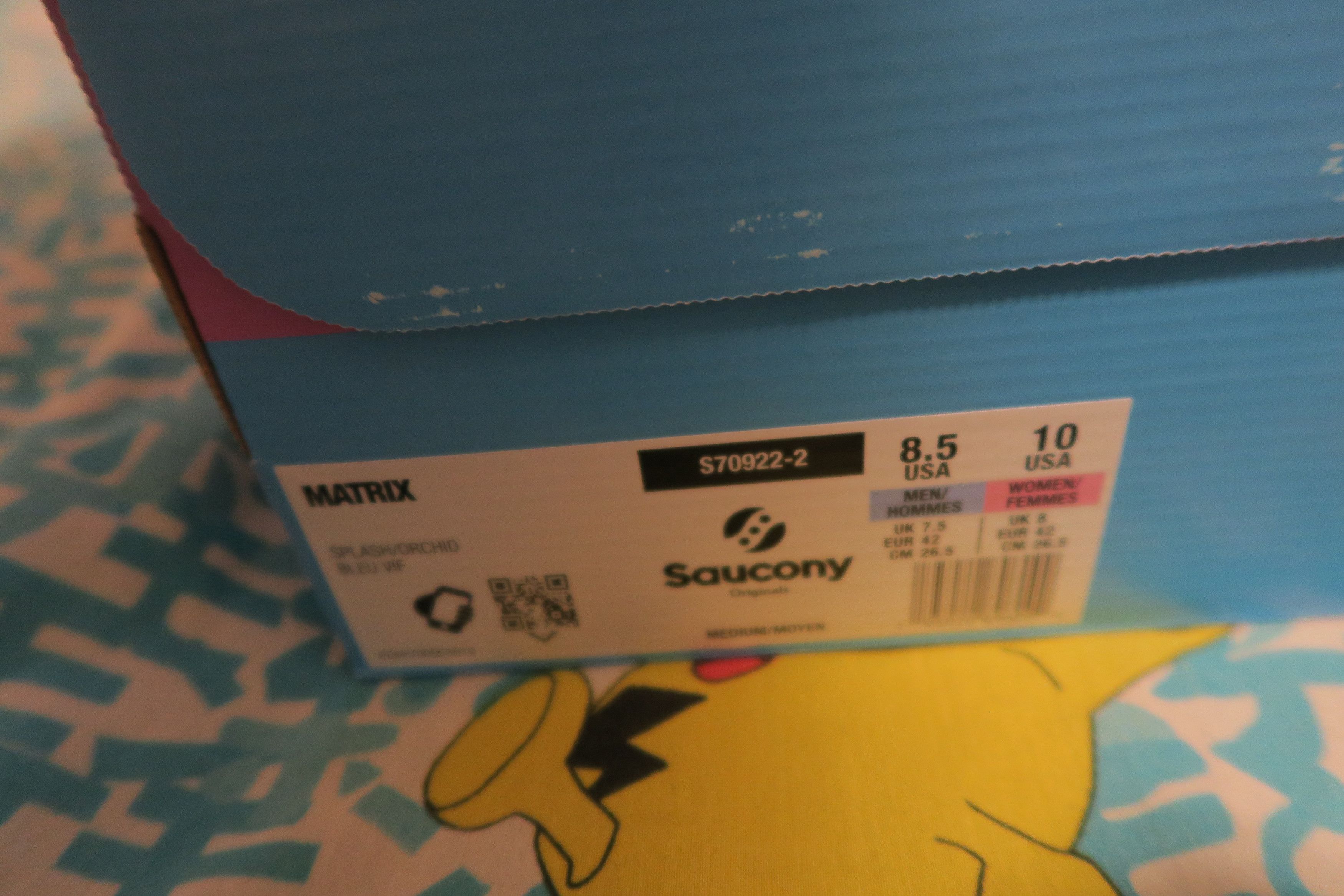Saucony Saucony Jae Tips Matrix No Shoes In The House Splash Orchid Size US 8.5 / EU 41-42 - 5 Thumbnail