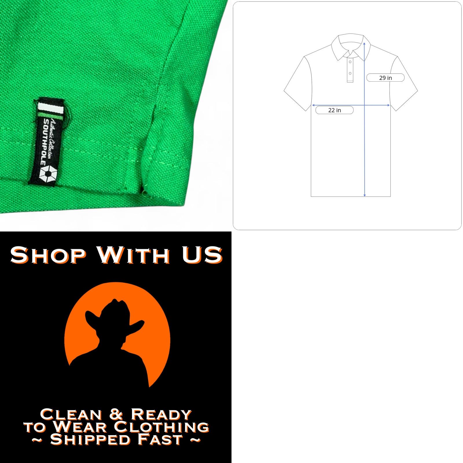 Southpole VINTAGE Southpole Polo Shirt Men M Green Logo 90s Hip Hop Y2K Casual Shirt Size US M / EU 48-50 / 2 - 8 Thumbnail