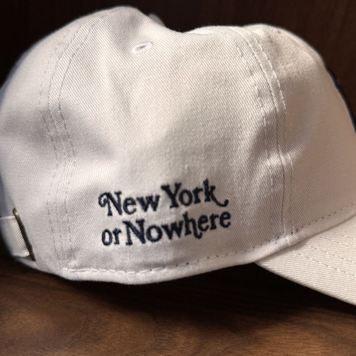 New York Yankees New York or Nowhere Yankees NYON Dad White Hat Yankees Size ONE SIZE - 17 Thumbnail