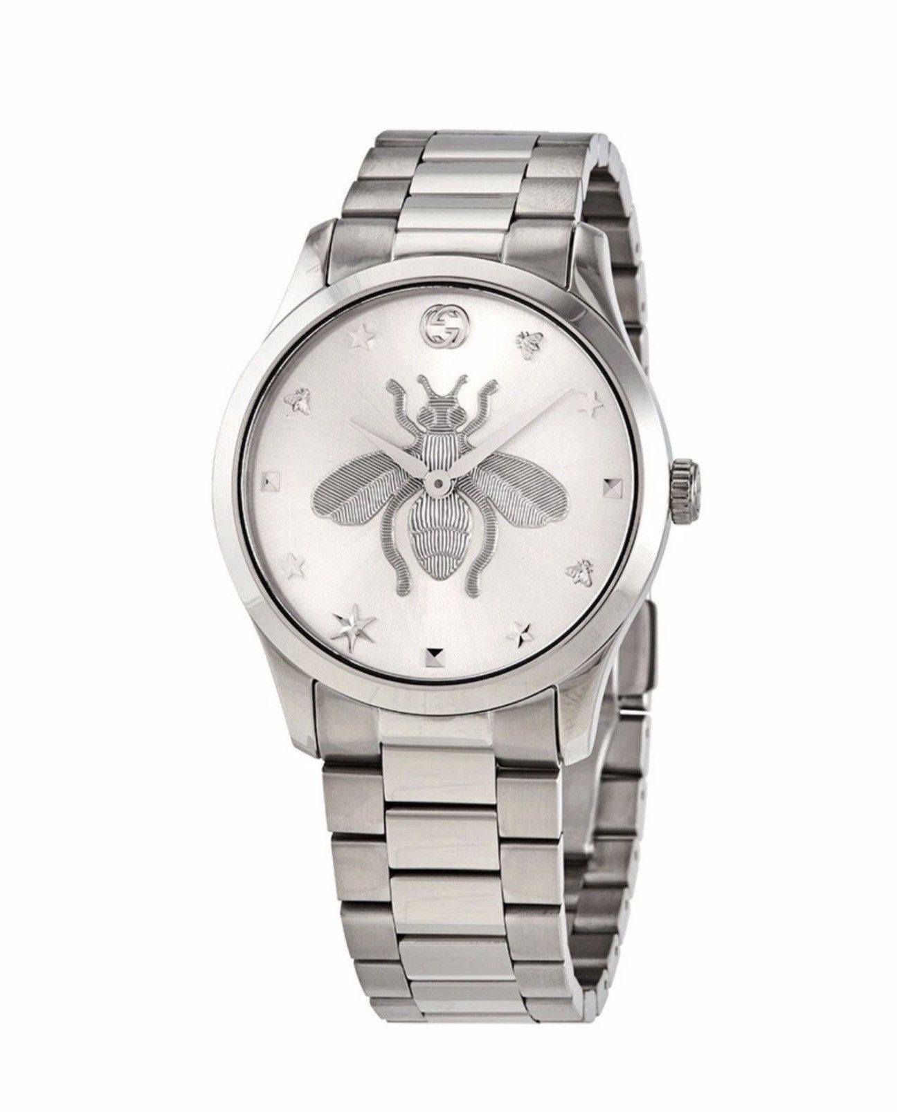 Gucci Gucci G-Timeless Silver Bee Dial Women's Watch YA1264126 Size ONE SIZE - 1 Thumbnail