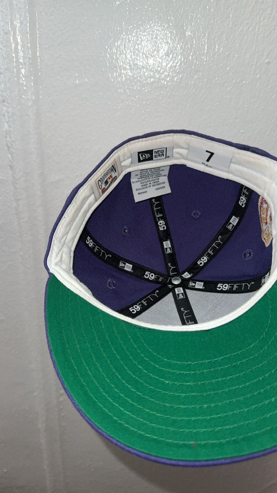 New Era New Era 59fifty purple Minnesota twins fitted hat size 7 Size ONE SIZE - 3 Thumbnail