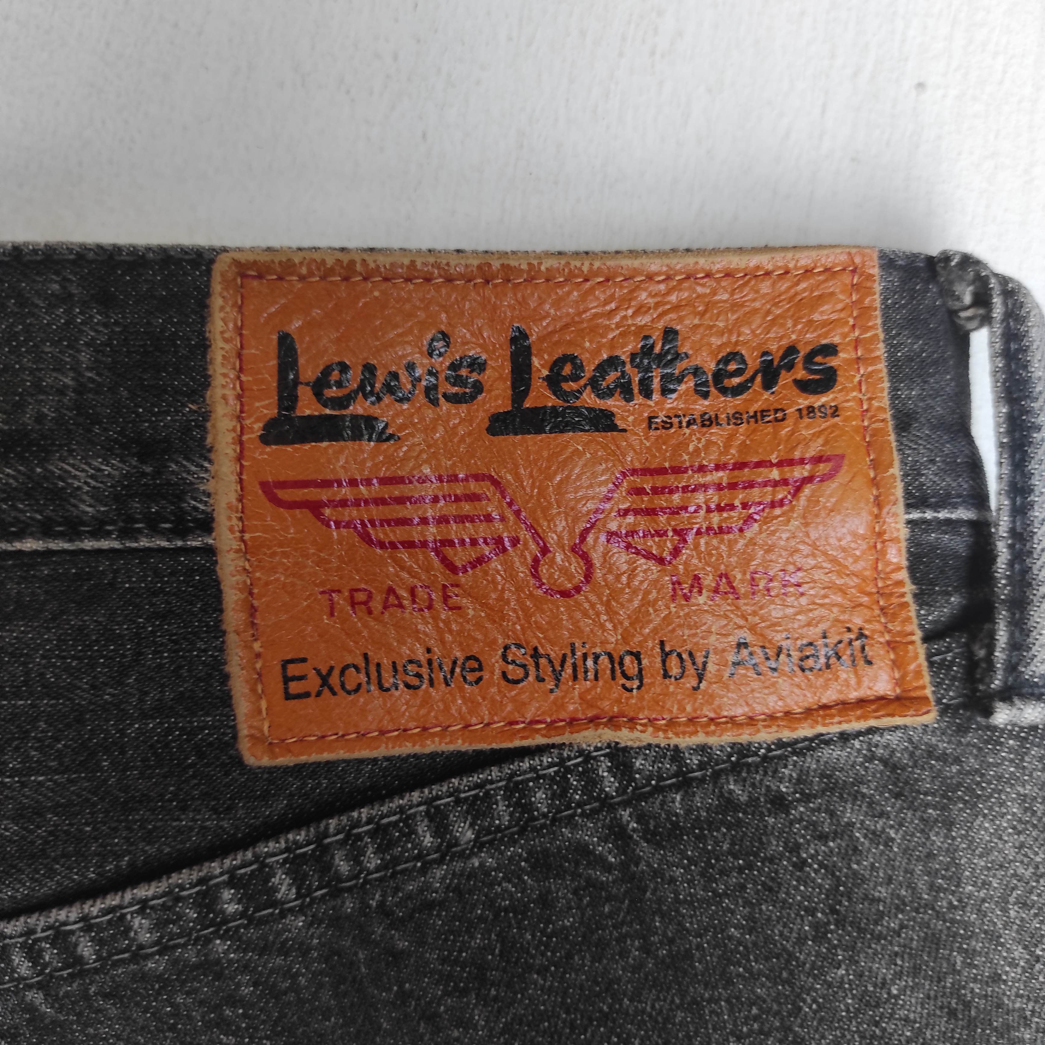 Kapital Kapital x Lewis Leathers Redline Selvedge Denim Jeans Size US 30 / EU 46 - 19 Thumbnail