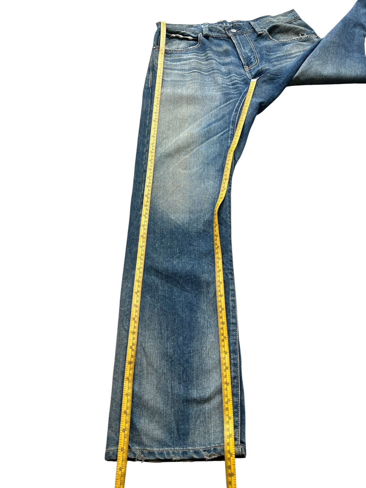 Edwin Vintage Edwin Function Distressed Denim Jeans 35x34 Size US 35 - 13 Thumbnail