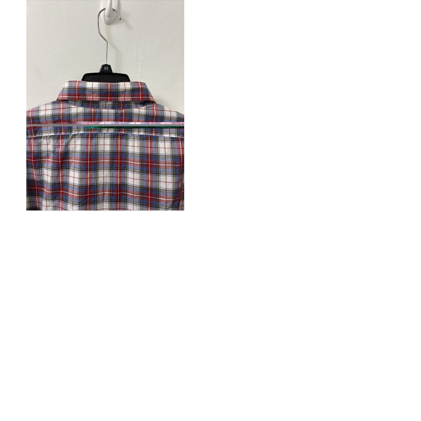 Brooks Brothers VINTAGE Brooks Brothers Original Polo Shirt Mens XL Red Blue Plaid Made In USA L/S Size US XL / EU 56 / 4 - 9 Thumbnail