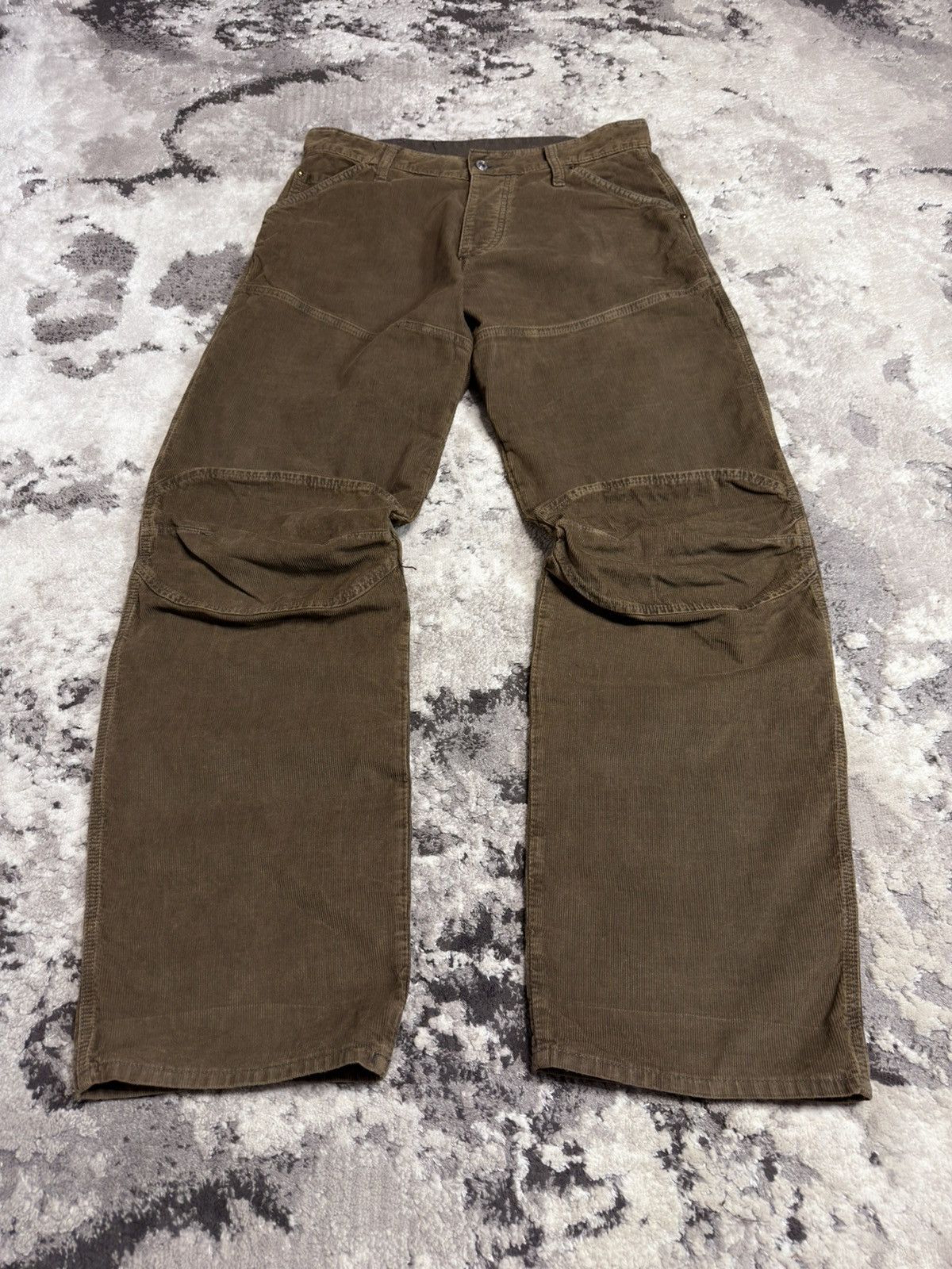 G-Star Sick Vintage G Star Elwood Corduroy Pants LGB Balenciaga Y3 Size US 34 / EU 50 - 10 Thumbnail