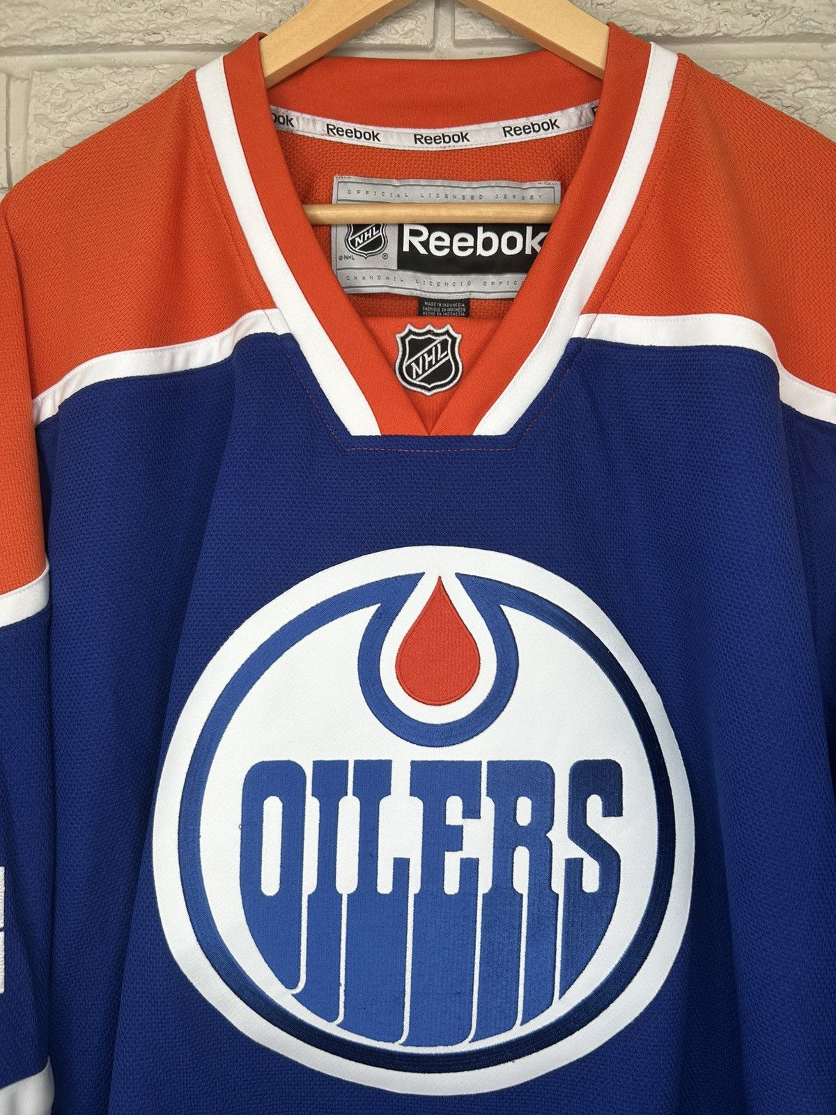 Reebok Reebok Edmonton Oilers Taylor Hall NHL Jersey Size US XXL / EU 58 / 5 - 3 Thumbnail