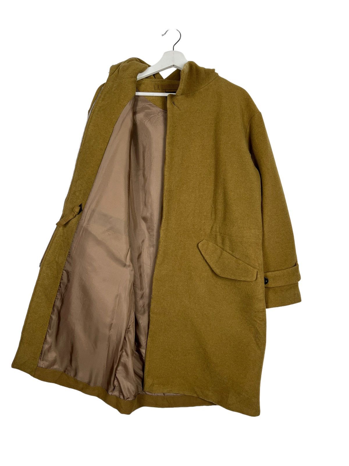 CABANE de ZUCCa 🔥 ZUCCA ISSEY MIYAKE WOOL ZIPPER COAT | Grailed